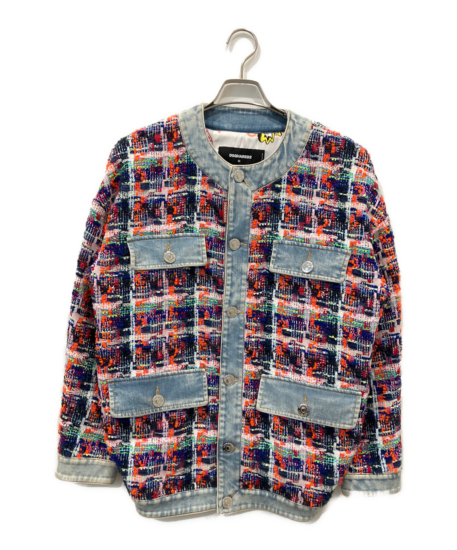 中古・古着通販】DSQUARED2 (ディースクエアード) ツイード デニム