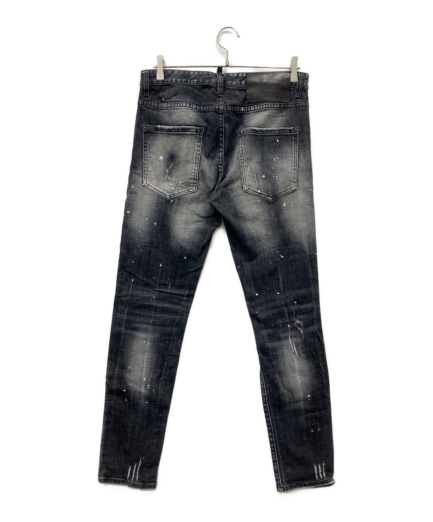 DSQUARED2ディースクエアード ダメージ加工 デニムパンツ48（L） 中古・古着通販】DSQUARED2 (ディースクエアード) ダメージデニム