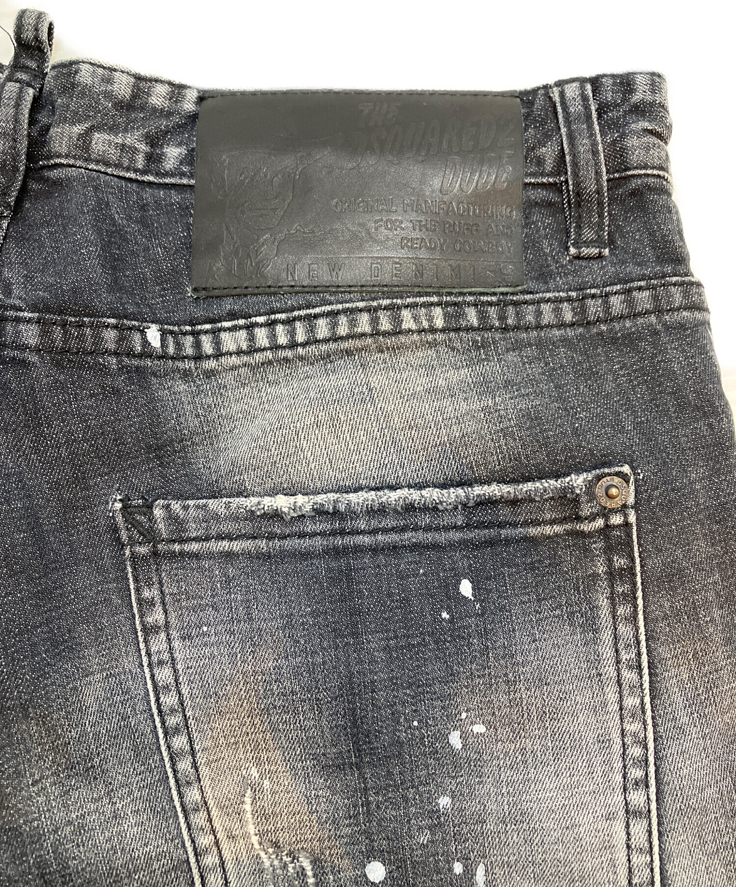 中古・古着通販】DSQUARED2 (ディースクエアード) ダメージデニム