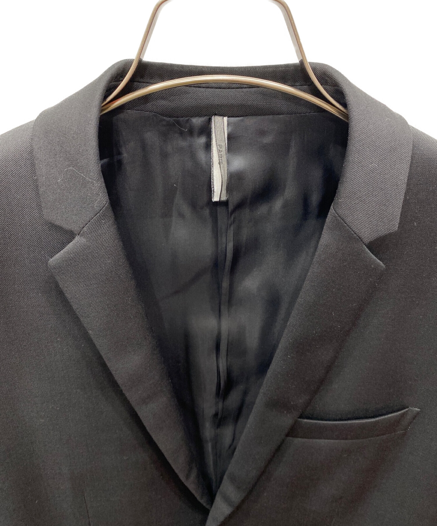 中古・古着通販】Dior Homme (ディオール オム) ナローラペル 中古・古着通販】Dior Homme (ディオール オム) ナローラペル
