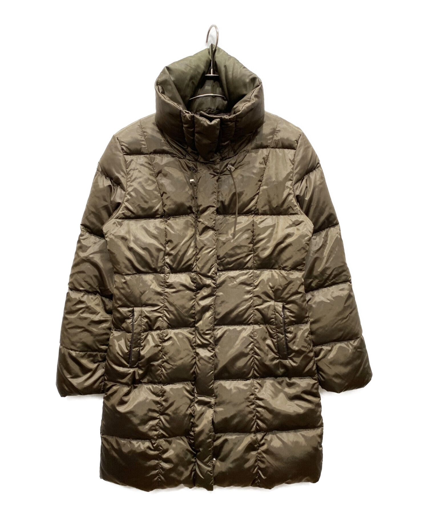MaxMara ウィークエンド□ロングダウンコート シャイニーブラウン 100 