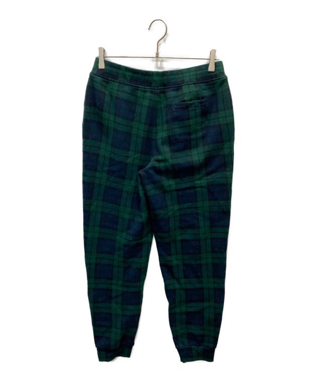 ポロラルフローレンチェックパンツグリーンタータンチェック