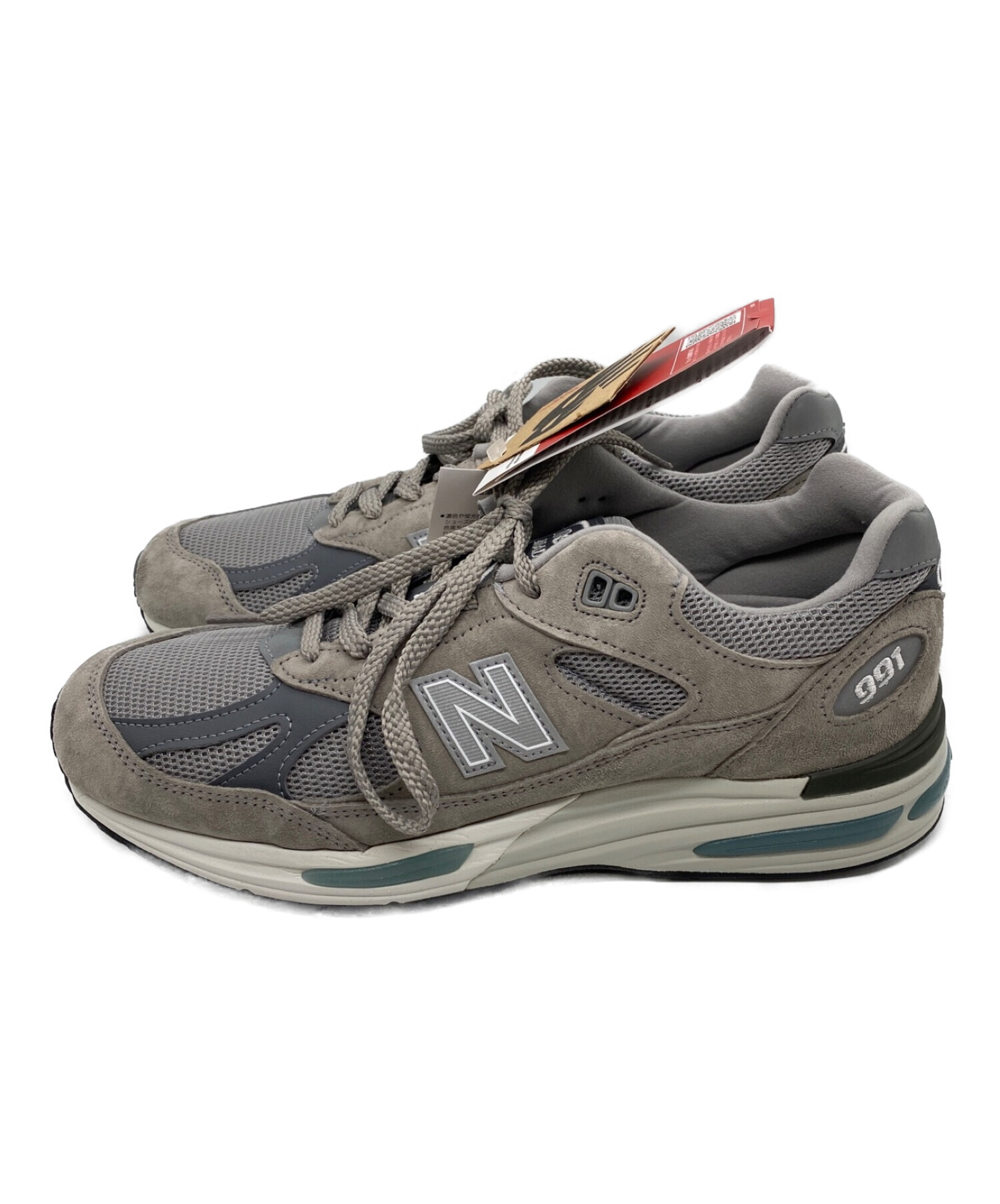 中古・古着通販】NEW BALANCE (ニューバランス) 991 V2 グレー サイズ 