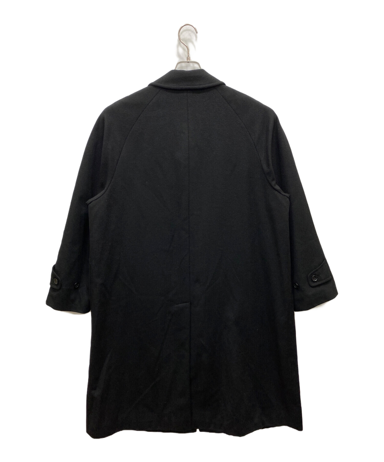 RIGEL/リゲル/カシミヤ 100%/ステンカラー/コート/ブラック/M 【公式通販】