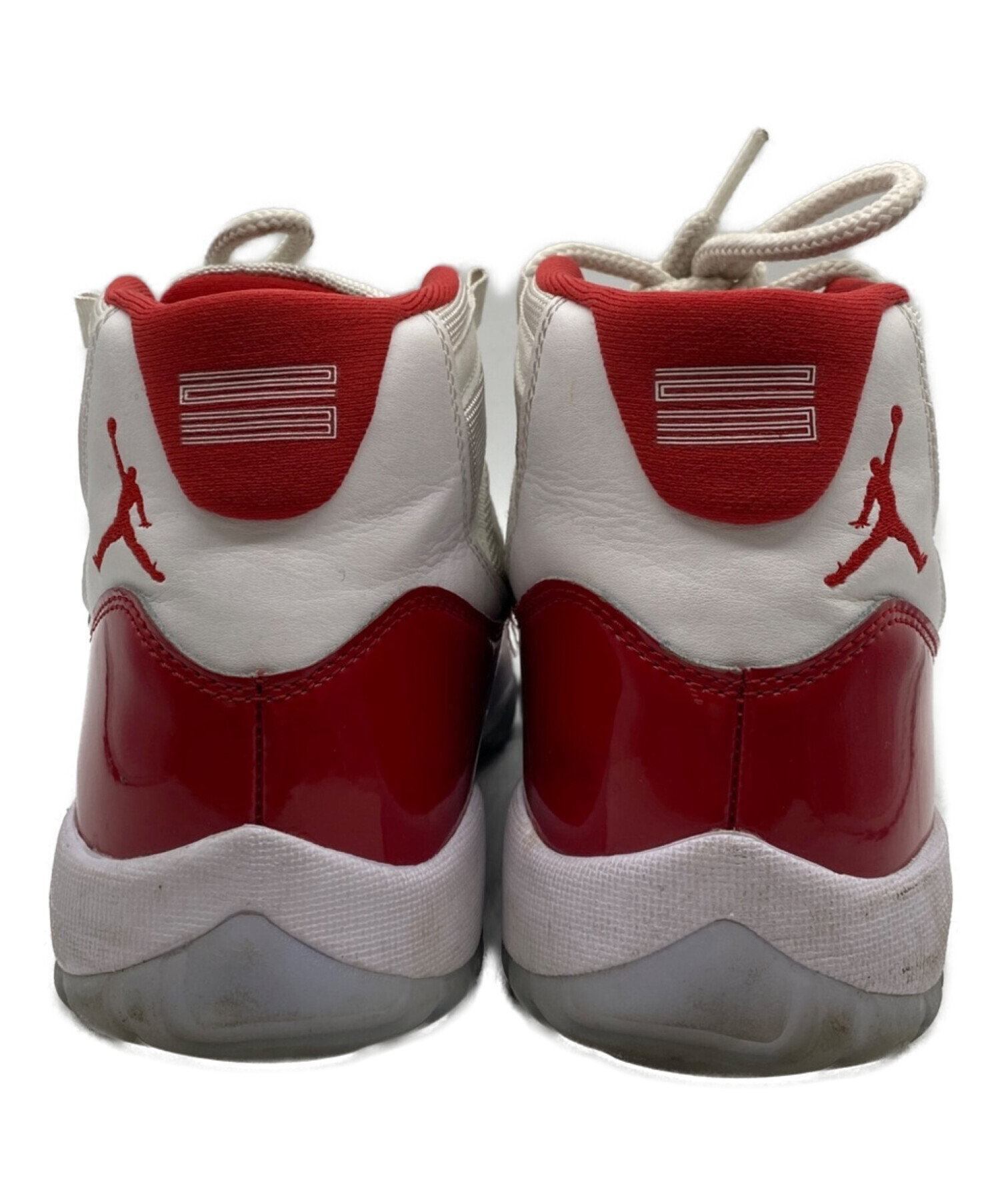 中古・古着通販】NIKE (ナイキ) AIR JORDAN 11 RETRO レッド×ホワイト