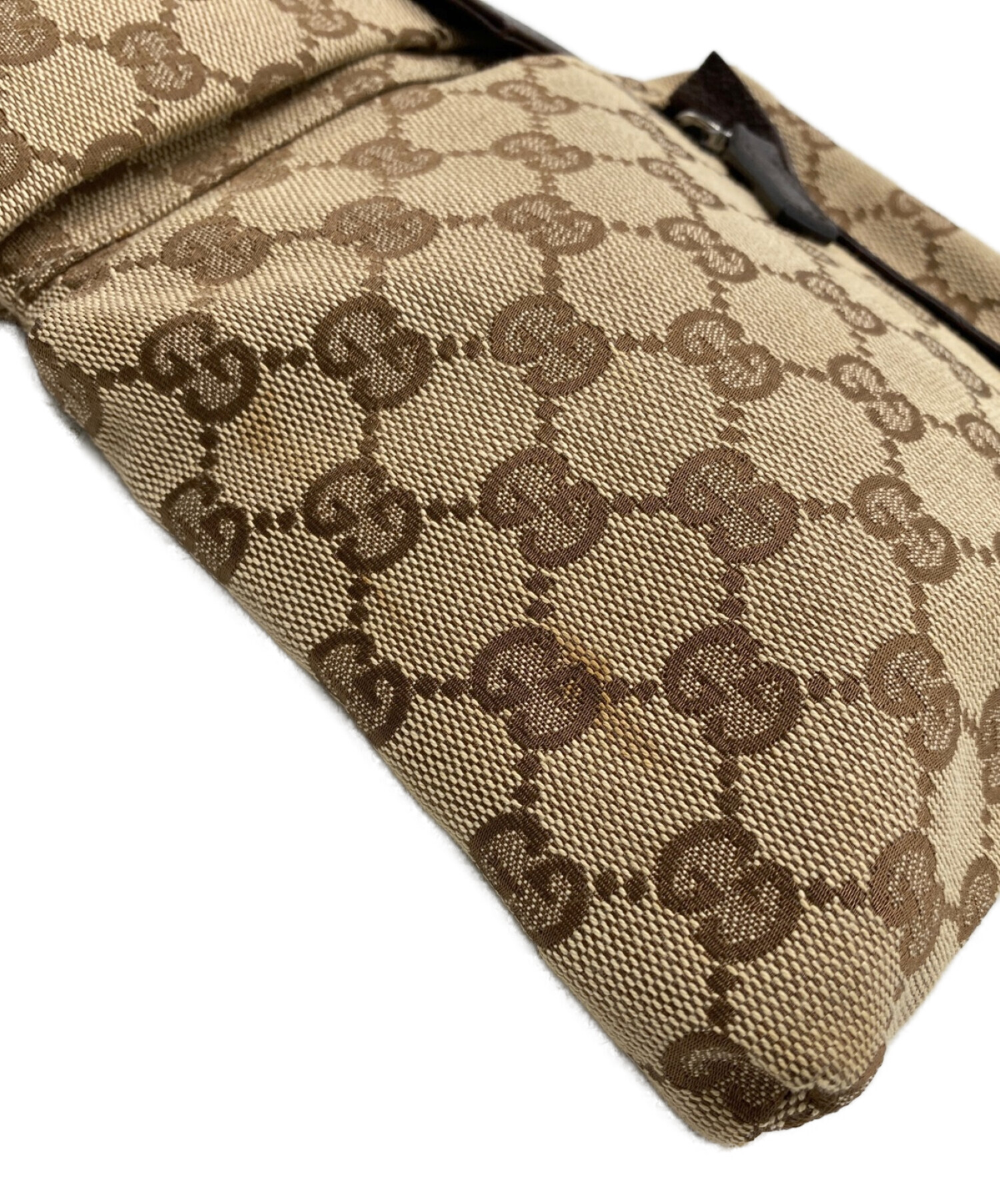 中古・古着通販】GUCCI (グッチ) GGキャンバスウエストポーチ