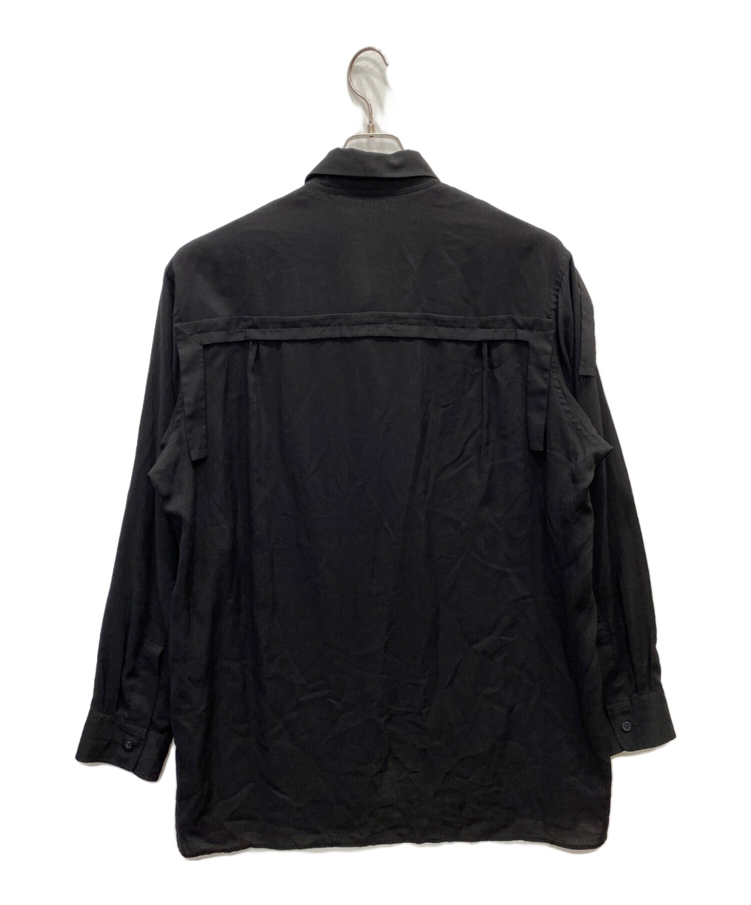 中古・古着通販】Y's (ワイズ) CELLULOSE LAWN TAPE SNAP SHIRT