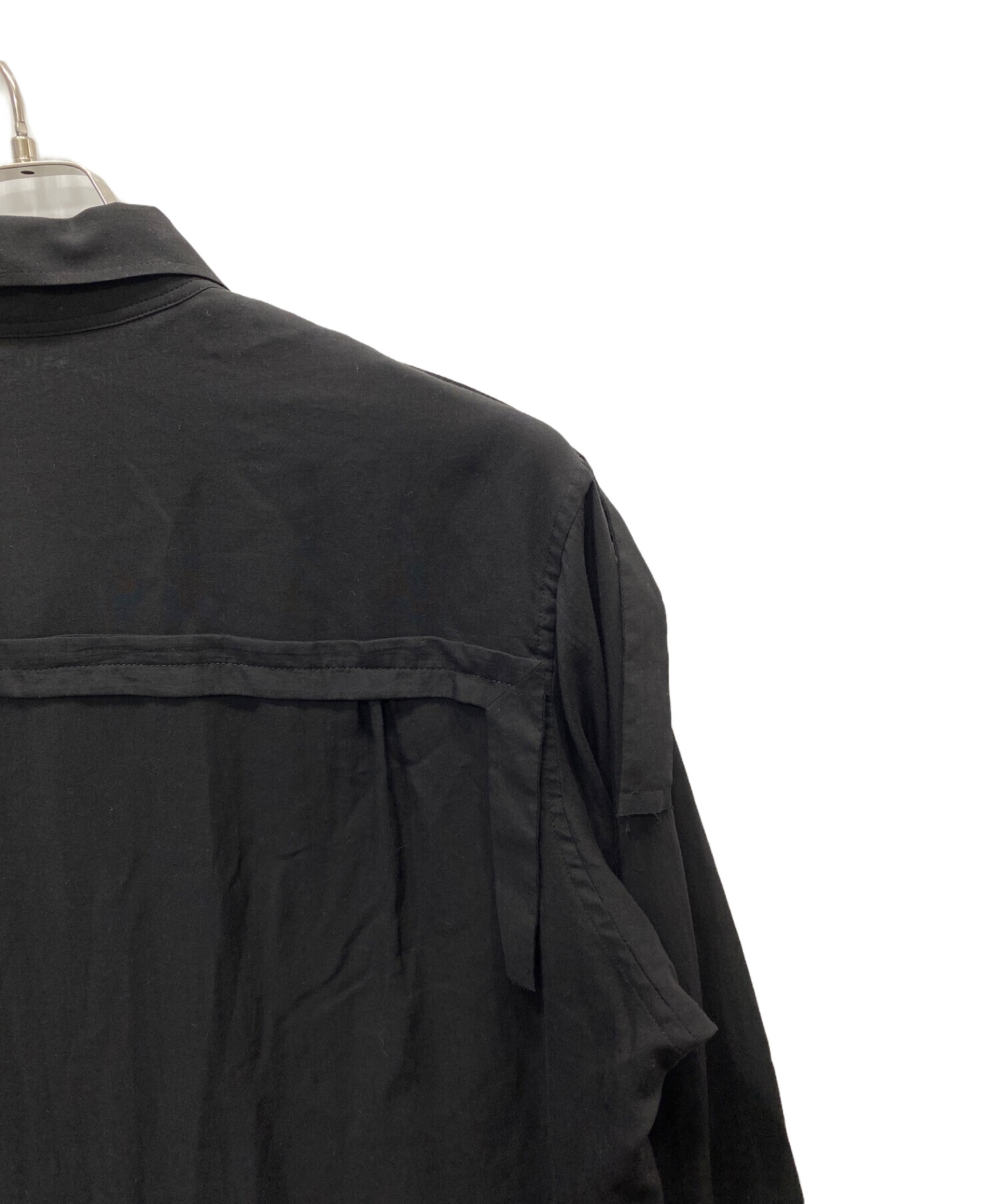 中古・古着通販】Y's (ワイズ) CELLULOSE LAWN TAPE SNAP SHIRT