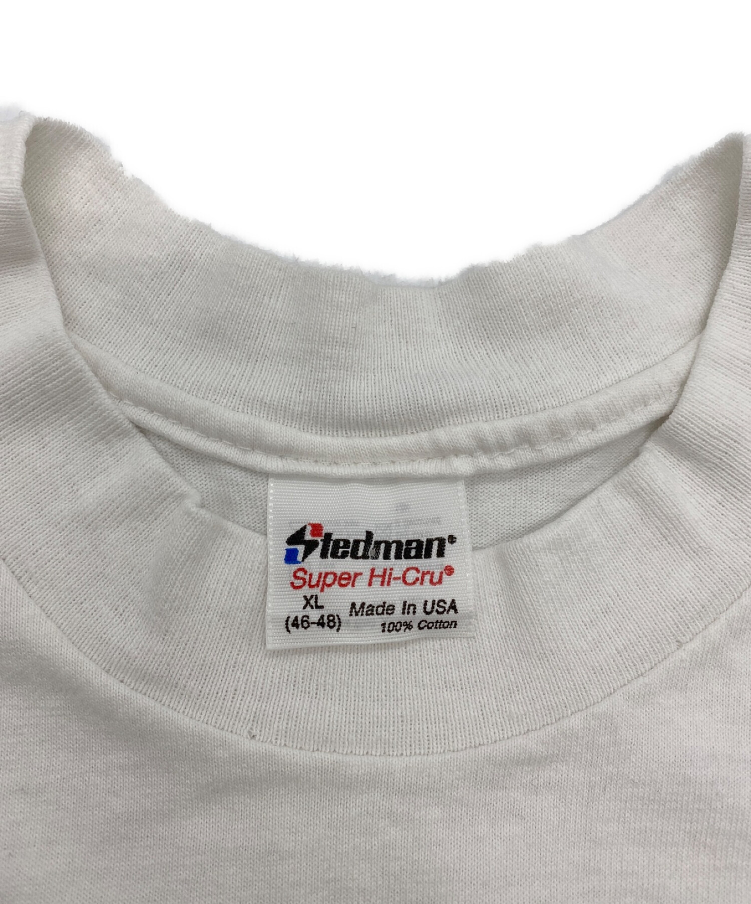 中古・古着通販】Stedman (ステッドマン) ヴィンテージプリントTシャツ 