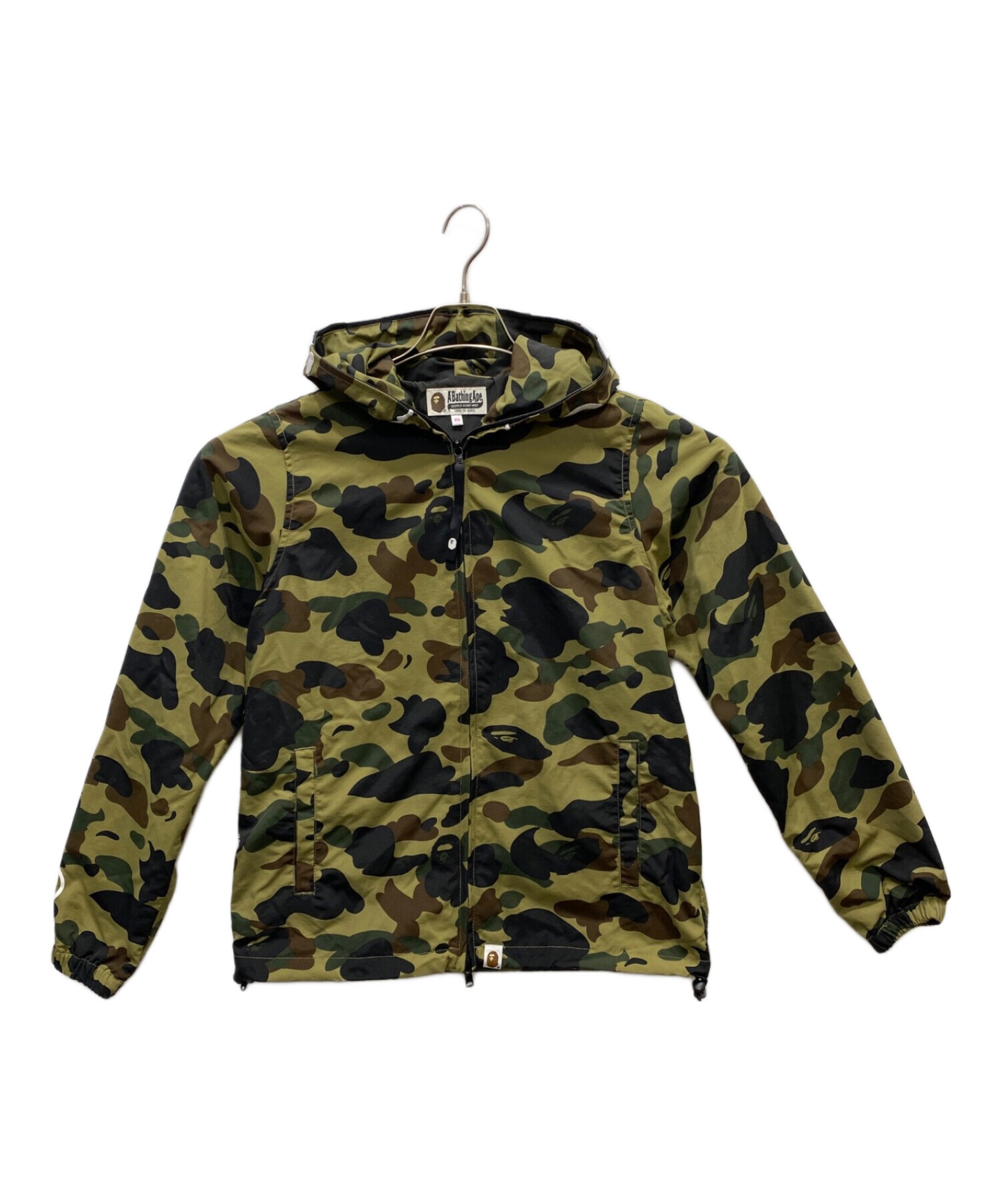 週末限定値下げ‼️ A Bathing Ape シティーカモ柄ナイロンJKT A BATHING APE（アベイシングエイプ） 1ST カモ総柄 エイプヘッド