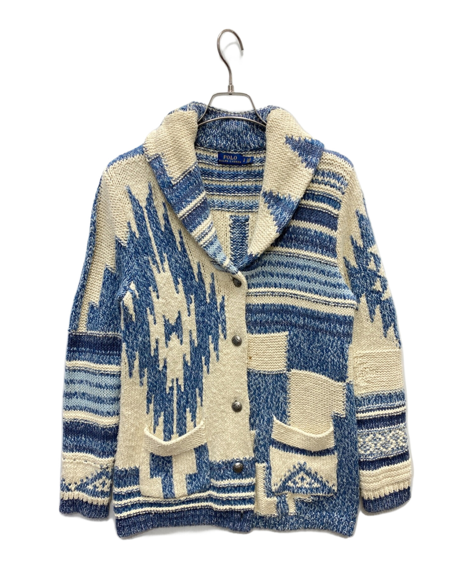 極美品】ポロ ラルフローレン 90s ネイティブ柄 ニット メンズ 極美品】ポロ ラルフローレン 90s ネイティブ柄 ニット メンズ