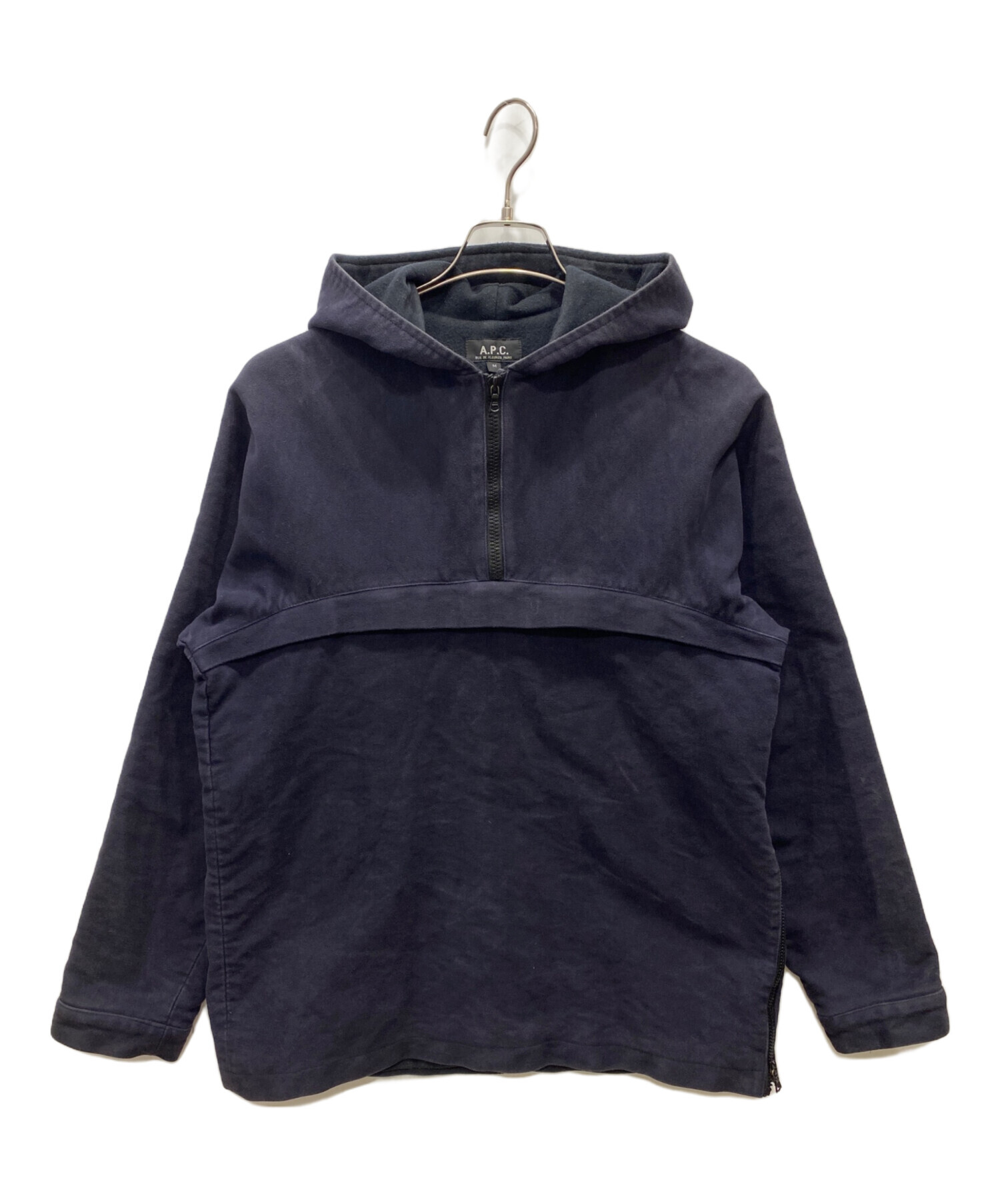中古・古着通販】A.P.C. (アーペーセー) アノラックパーカー ネイビー 