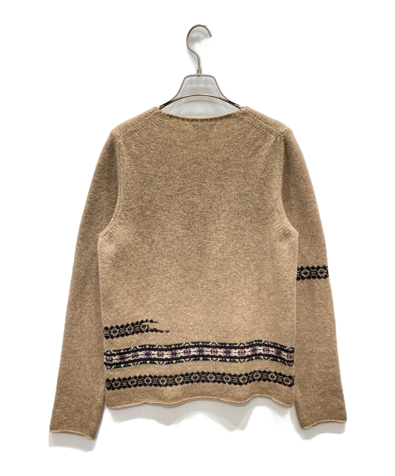 希少2000sドリスヴァンノッテン　ウールニットシャツ　セーター　古着ビンテージ 中古・古着通販】DRIES VAN NOTEN (ドリスヴァンノッテン) ウール