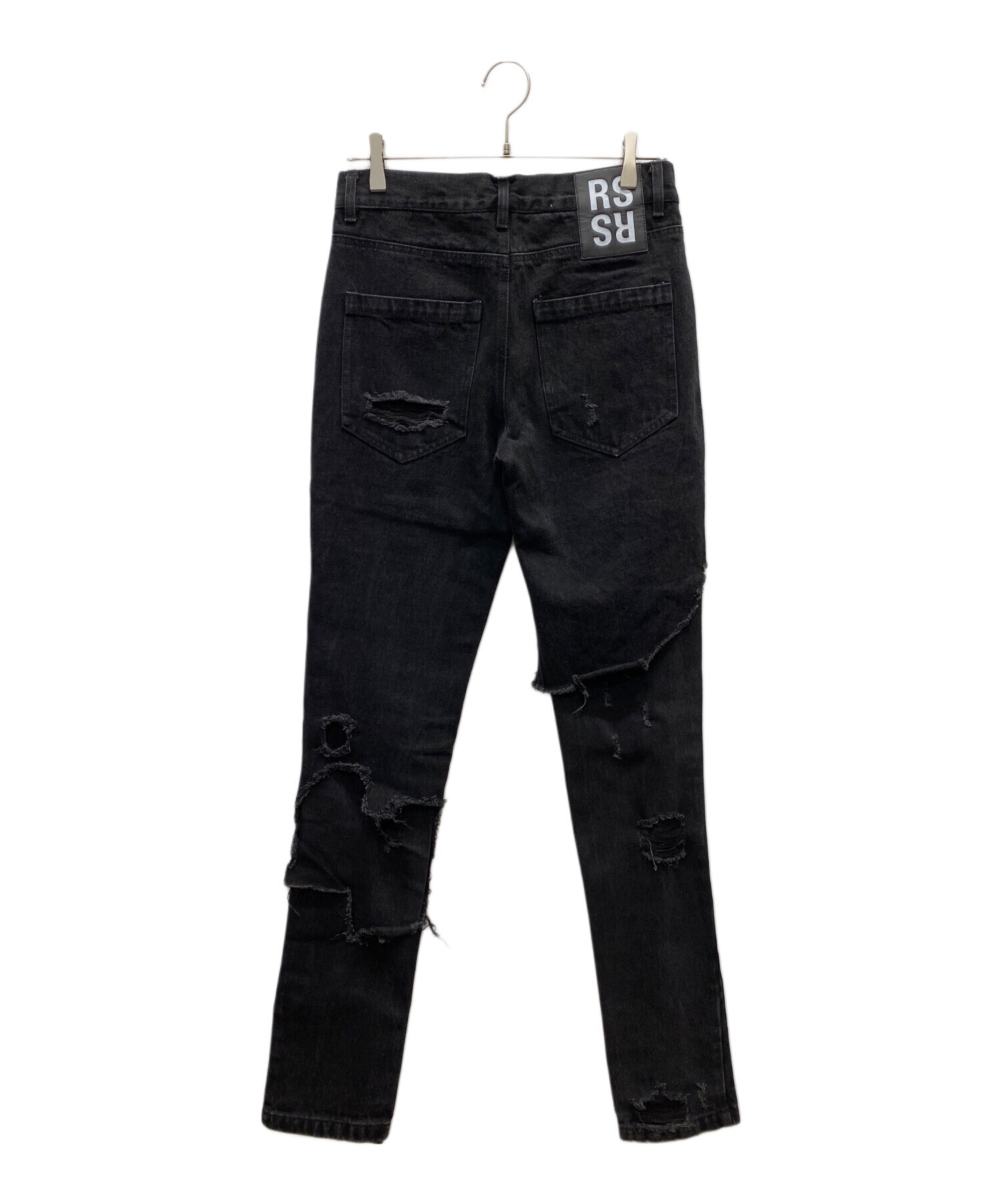 Y*a様 値下げ　Raf Simons ss23デストロイジーンズ未使用タグ付き 中古・古着通販】RAF SIMONS (ラフシモンズ) DESTROYED DENIM PANTS