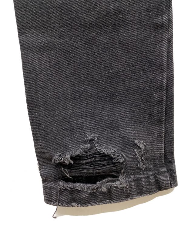 中古・古着通販】RAF SIMONS (ラフシモンズ) DESTROYED DENIM PANTS