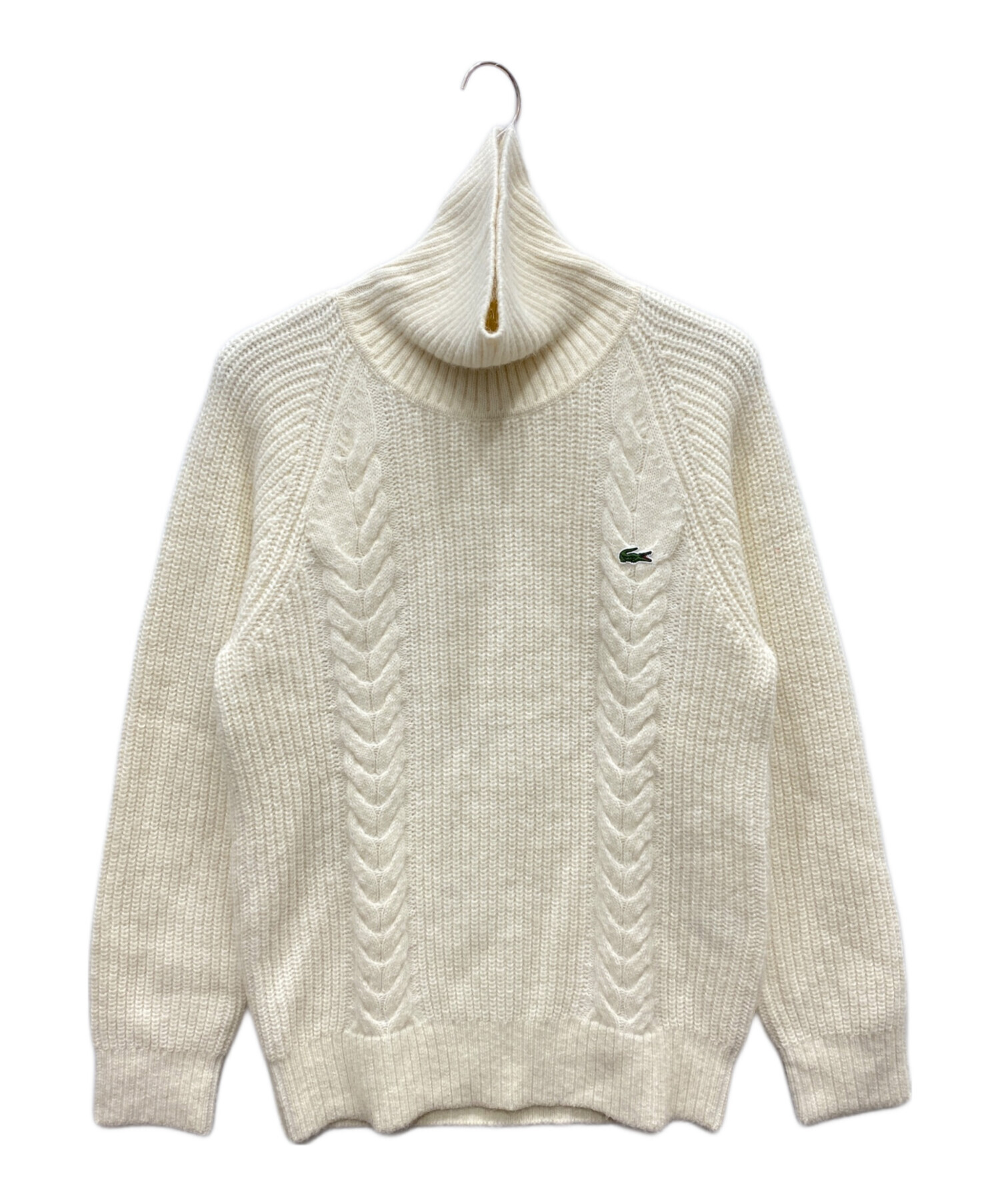 中古・古着通販】LACOSTE (ラコステ) アルパカブレンドタートルネック 