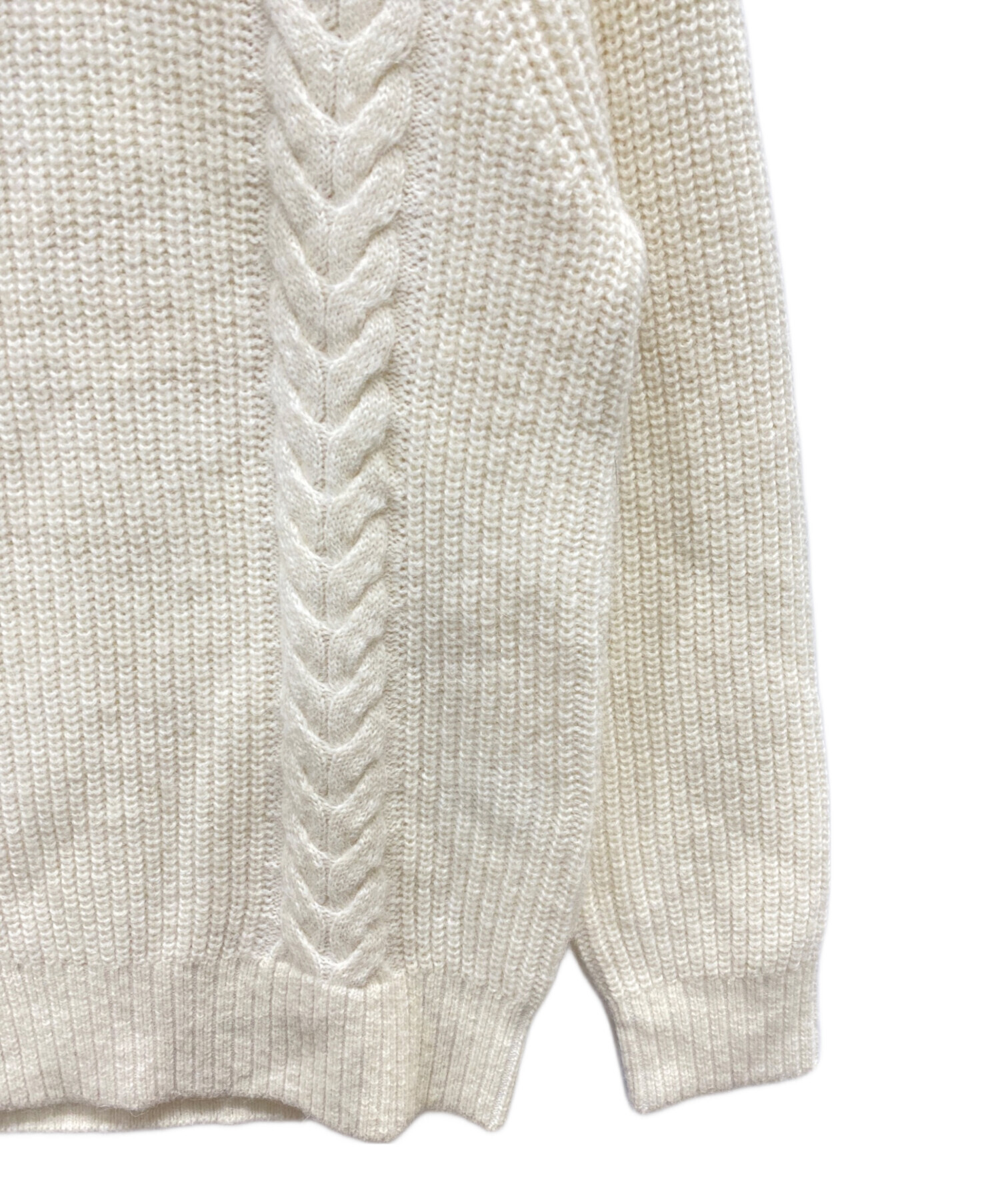 中古・古着通販】LACOSTE (ラコステ) アルパカブレンドタートルネック 