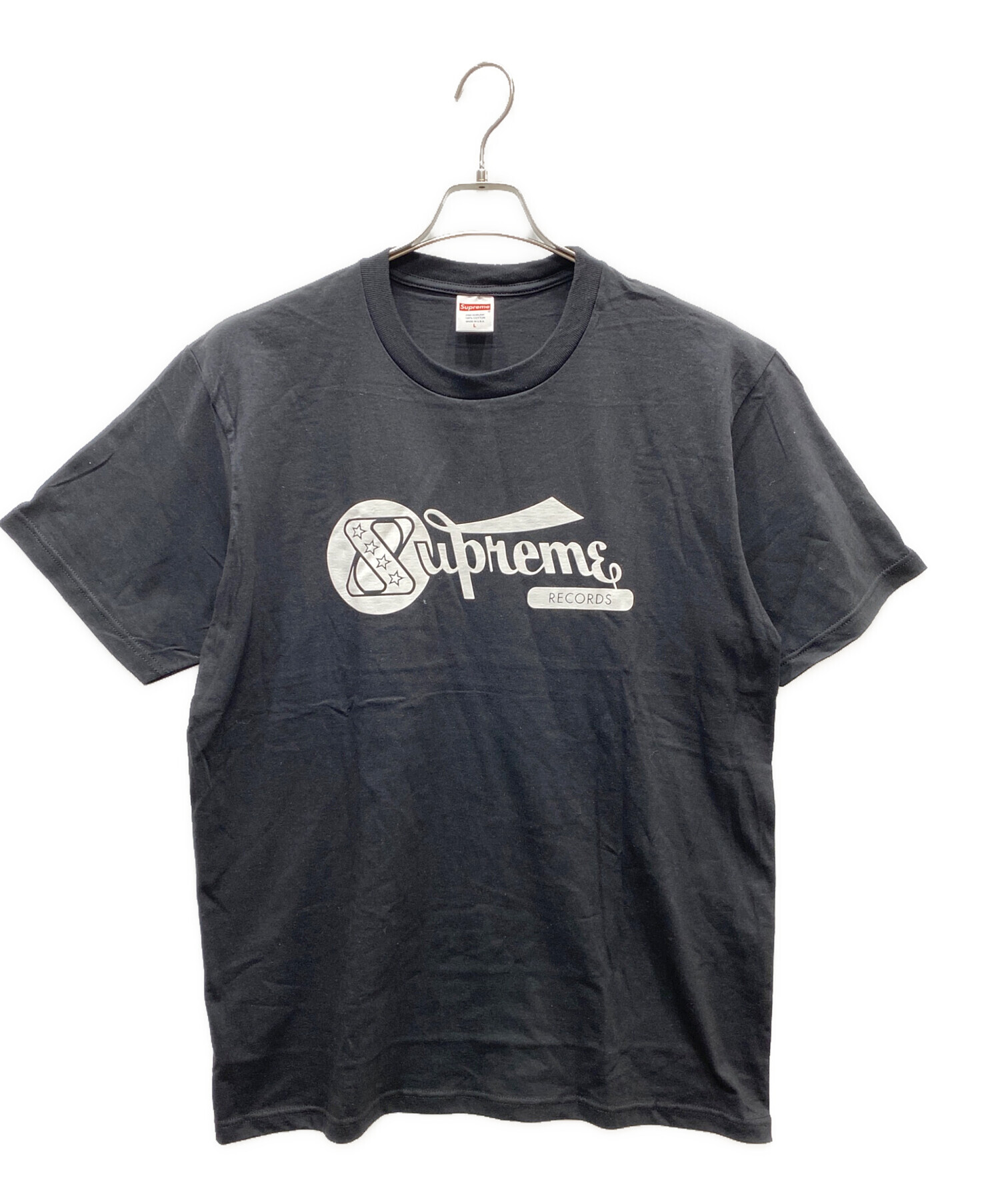 中古・古着通販】Supreme (シュプリーム) Records Tee ブラック サイズ 