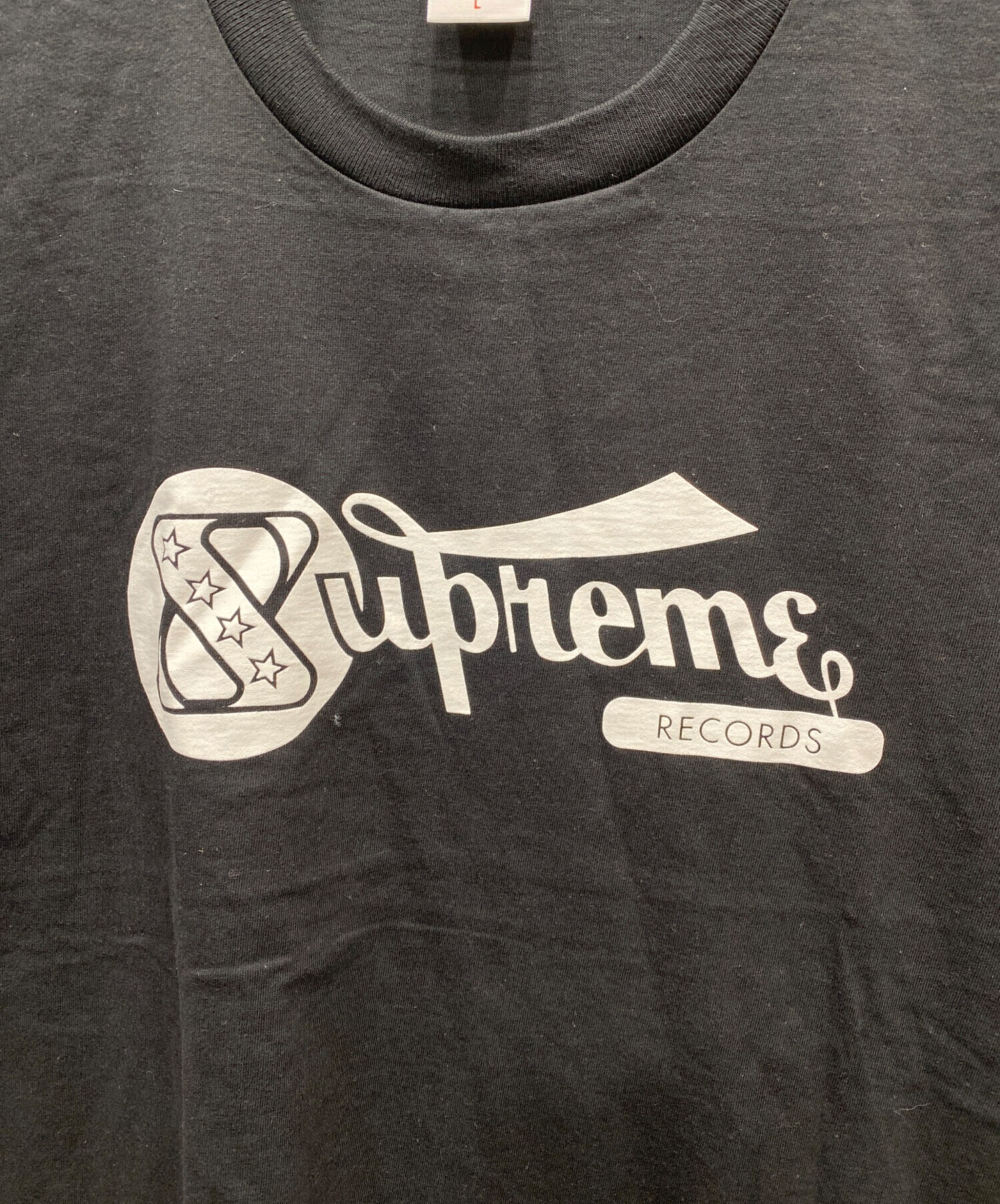 中古・古着通販】Supreme (シュプリーム) Records Tee ブラック サイズ 