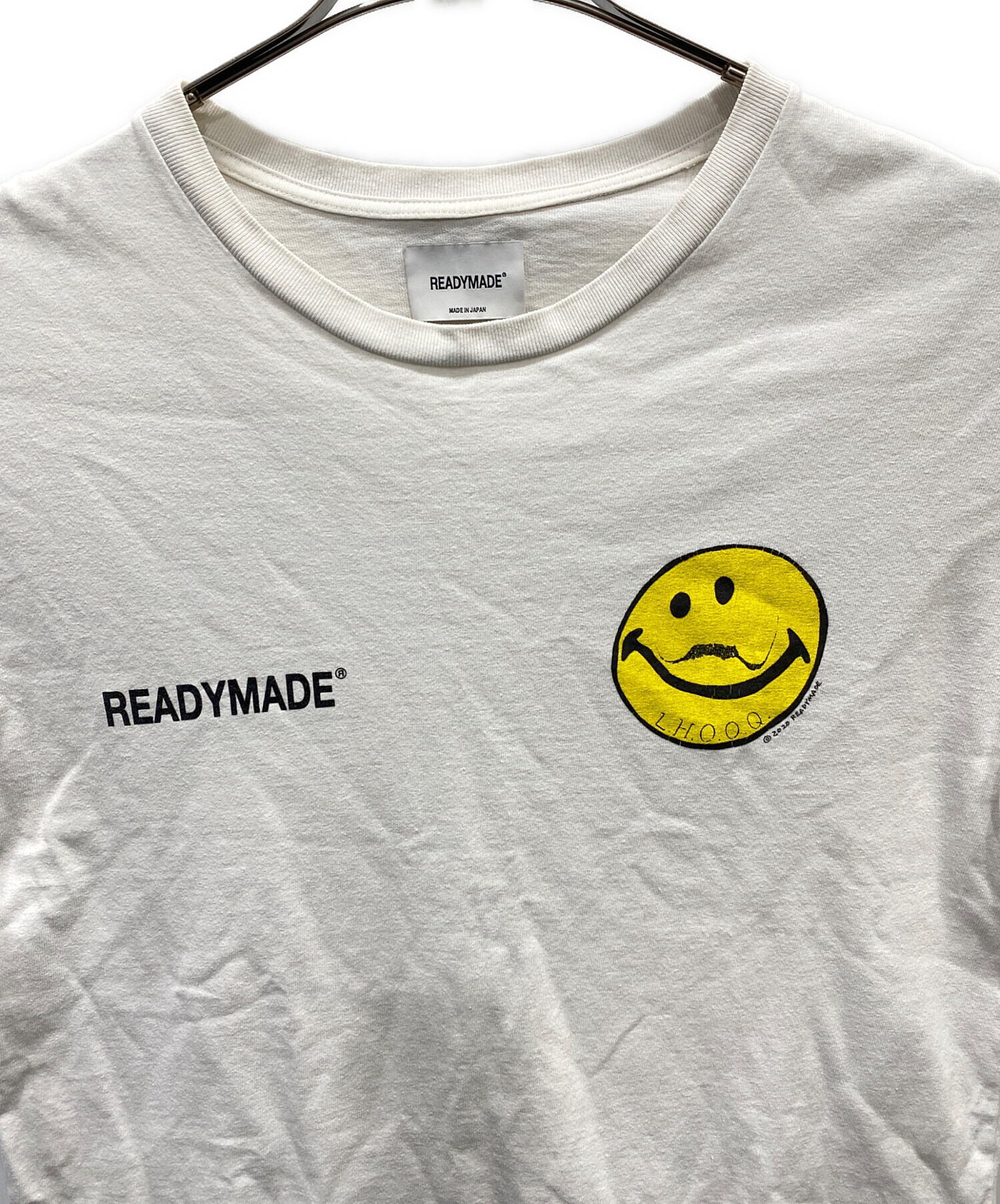 中古・古着通販】READYMADE (レディメイド) スマイルプリントTEE 