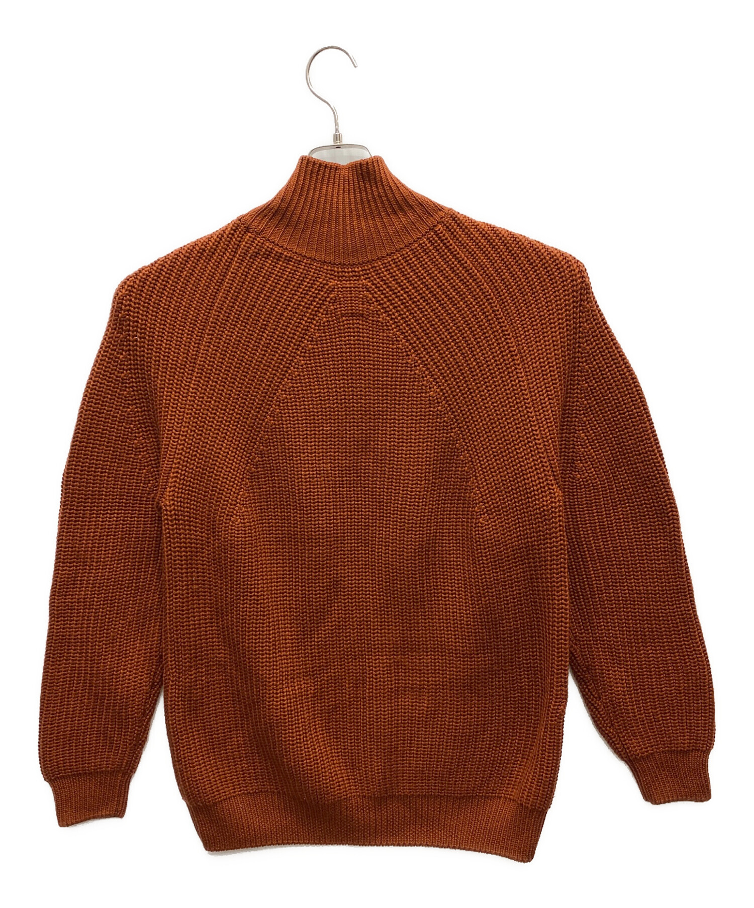 中古・古着通販】BATONER (バトナ―) シグネチャー セーター オレンジ