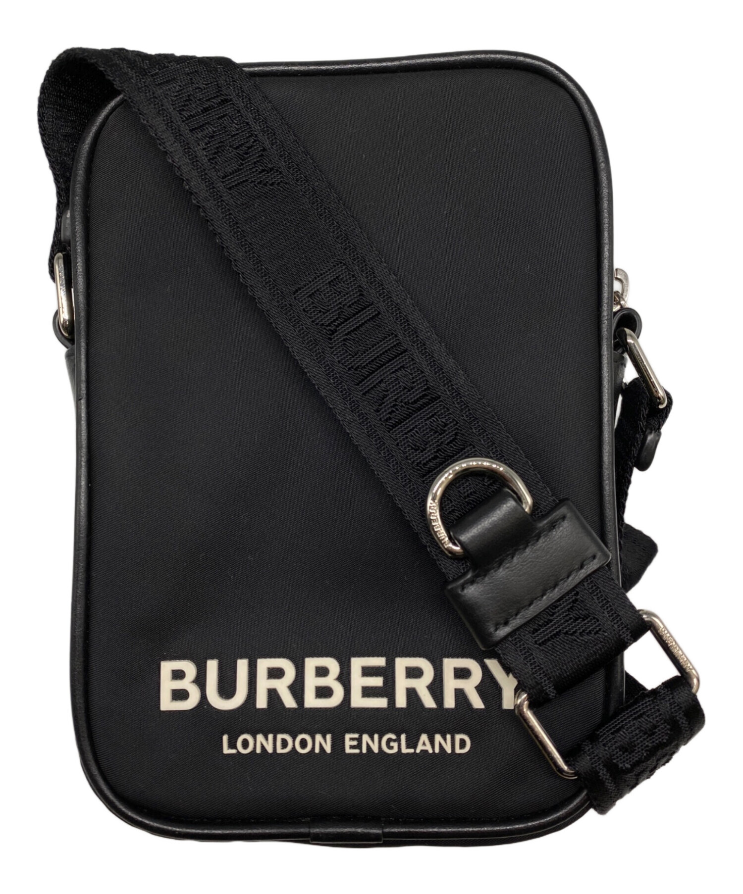 中古・古着通販】BURBERRY (バーバリー) ショルダーバッグ ブラック