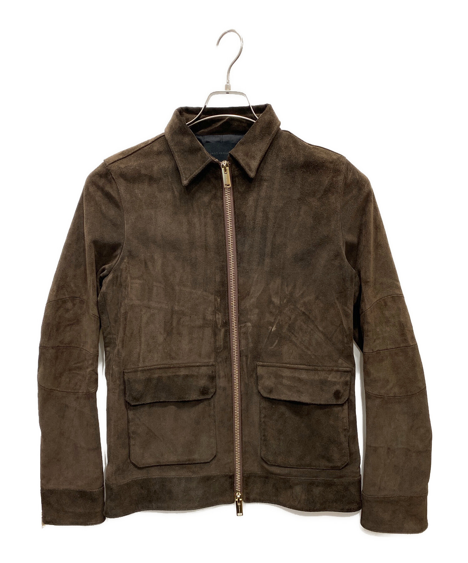 中古・古着通販】junhashimoto (ジュンハシモト) スウェードジャケット