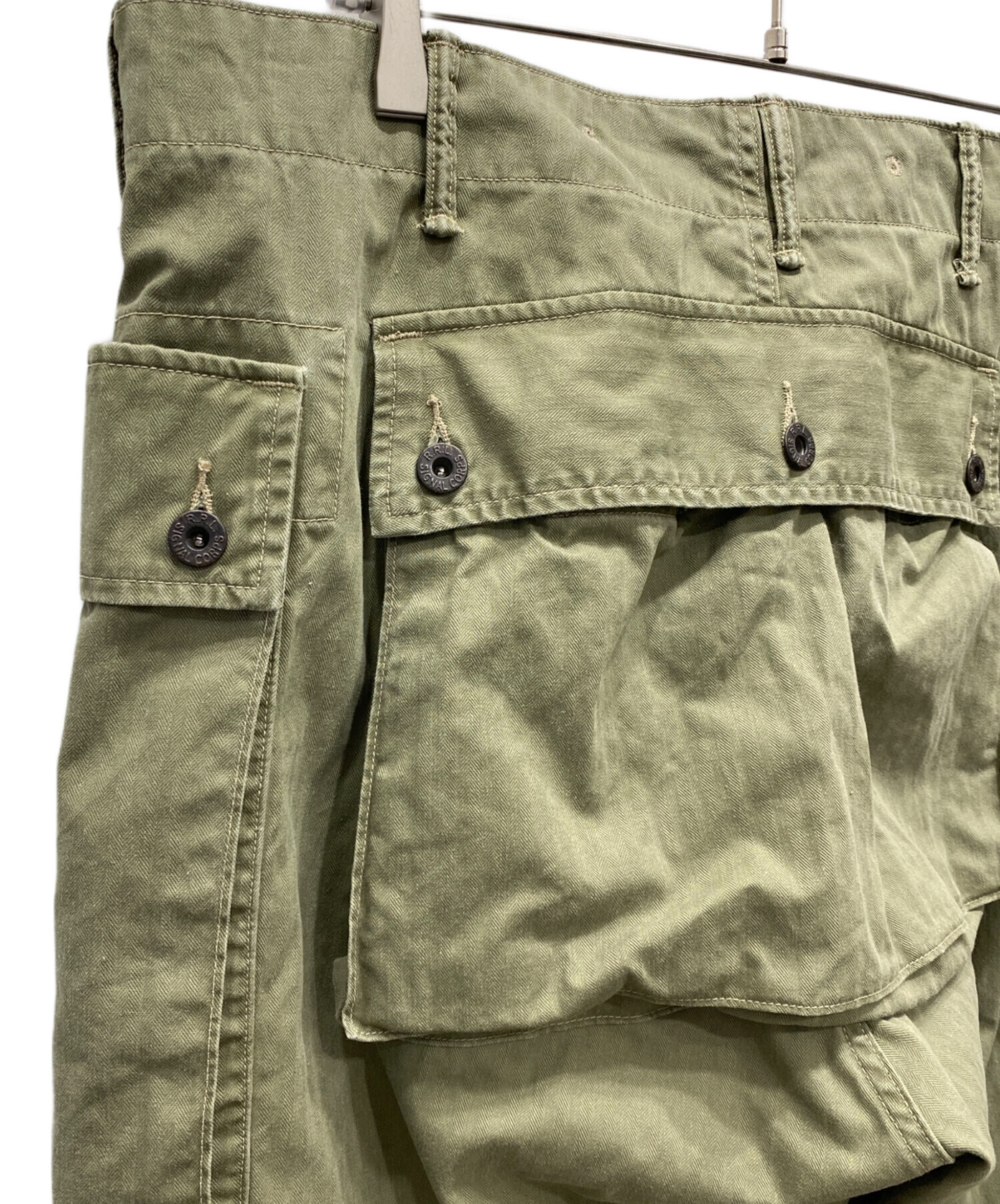 中古・古着通販】RRL (ダブルアールエル) ヘリンボーン USMC M