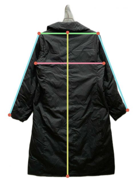 中古・古着通販】23区 (ニジュウサンク) 中綿コート ブラック サイズ