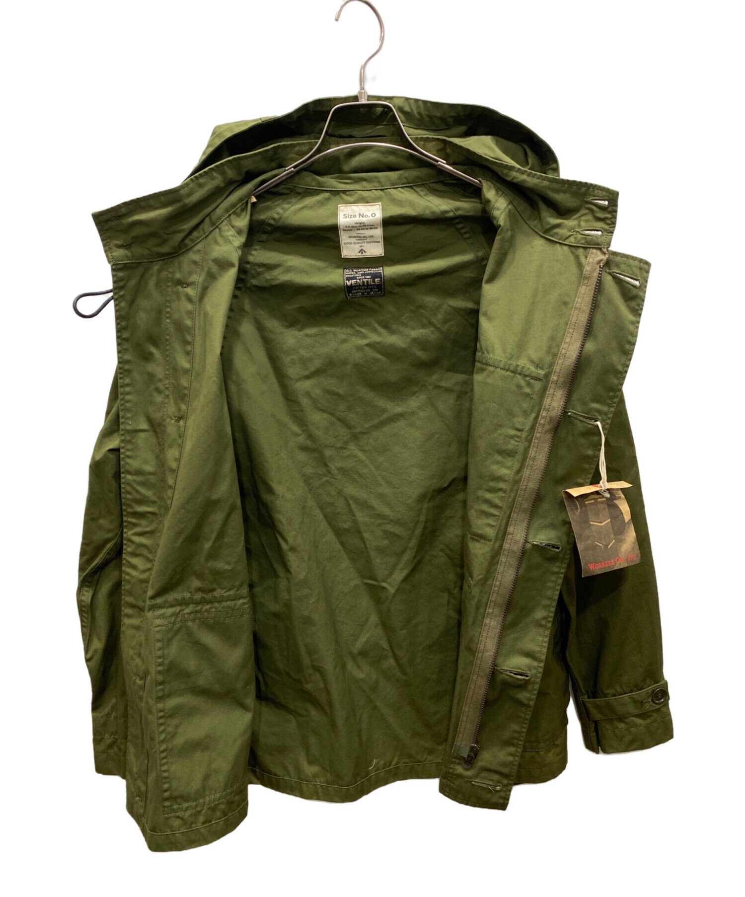 中古・古着通販WORKERS (ワーカーズ) RAF PARKA グリーン サイズ:36