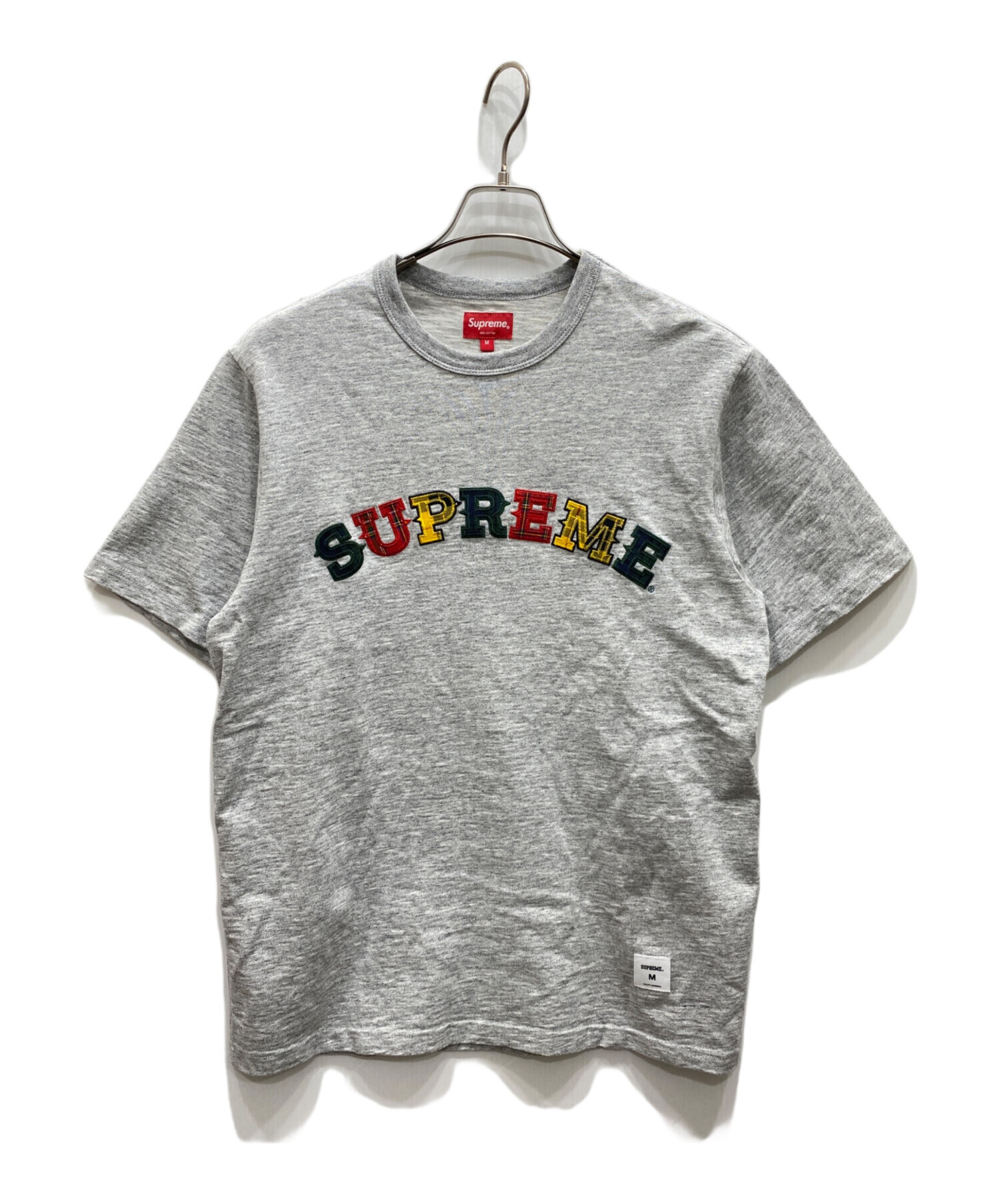中古・古着通販】Supreme (シュプリーム) Plaid Applique S/S Top 