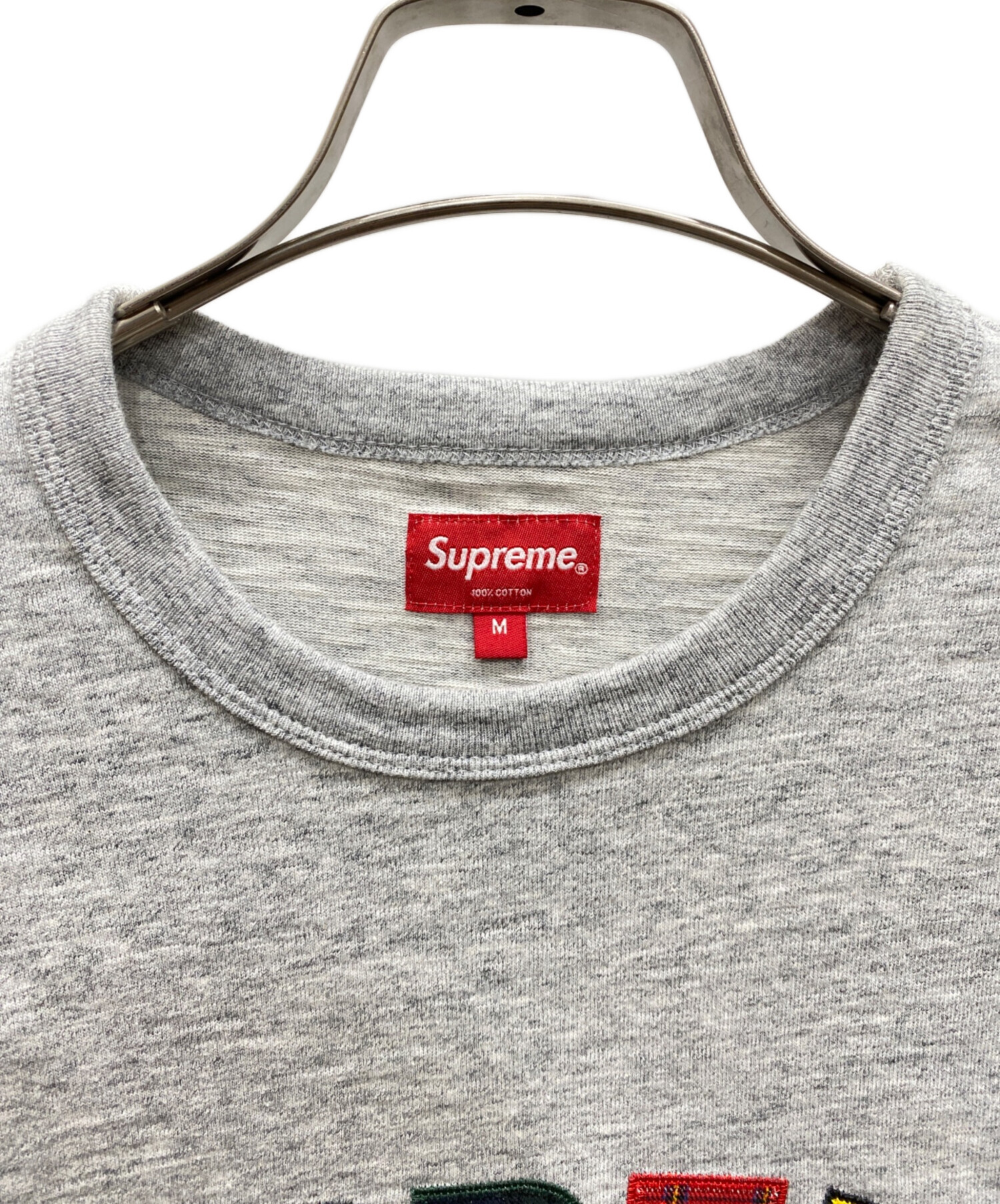 中古・古着通販】Supreme (シュプリーム) Plaid Applique S/S Top 