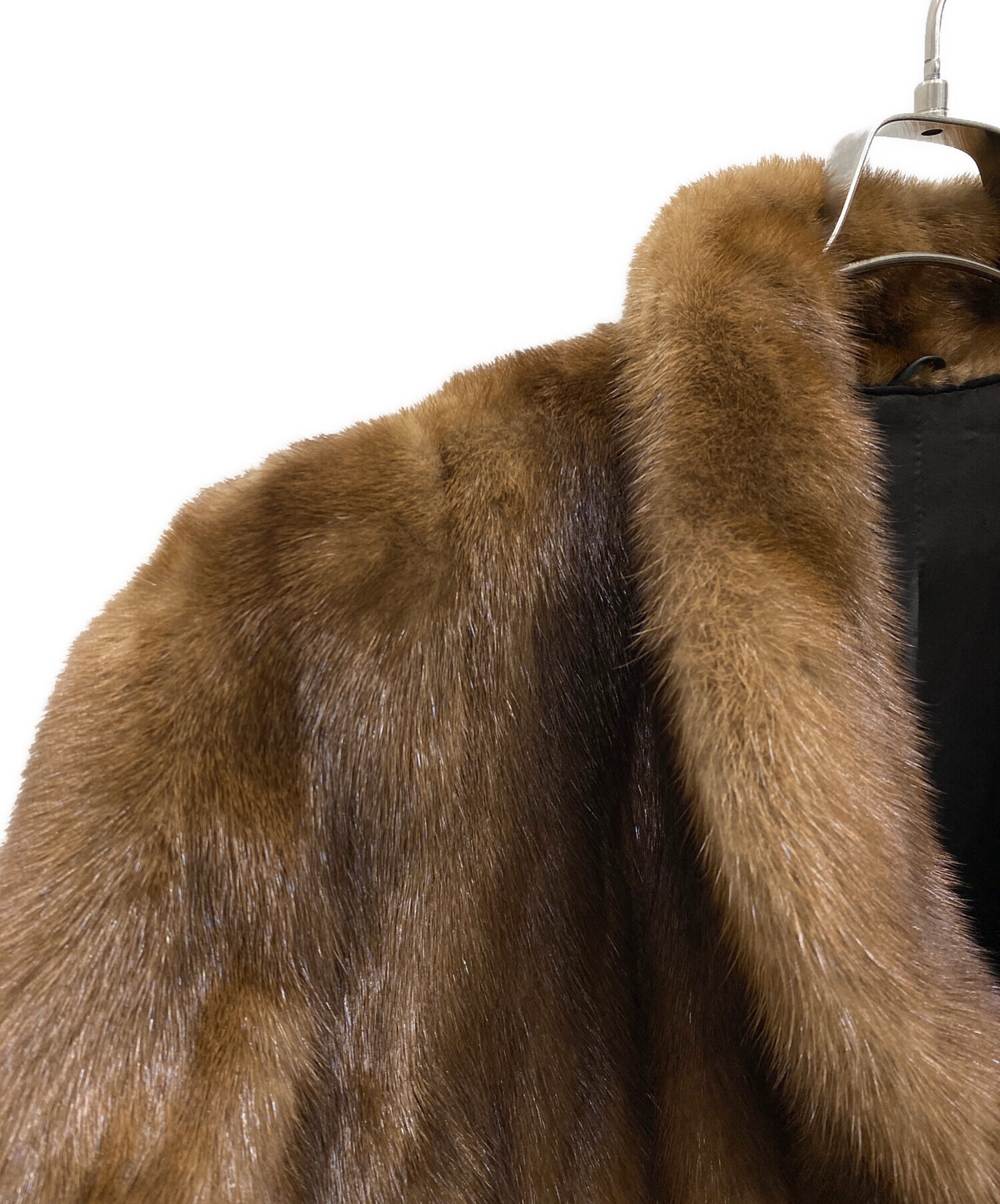 中古・古着通販】SAGA MINK (サガミンク) ファーコート ブラウン