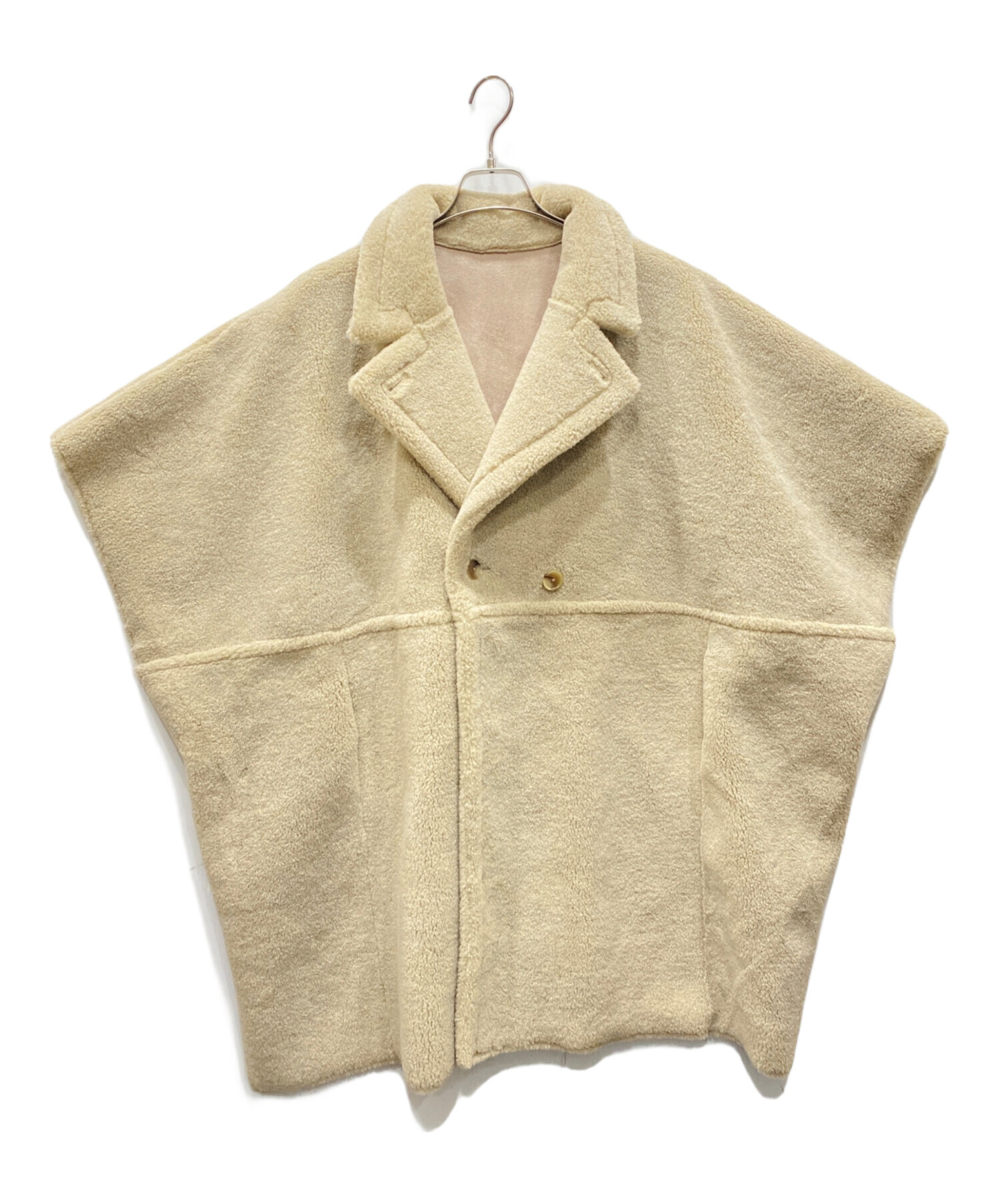 ジャケット・アウター AMERI REVERSIBLE BOA PONCHO COAT Ameri（アメリ）の「REVERSIBLE BOA PONCHO COAT（ポンチョ