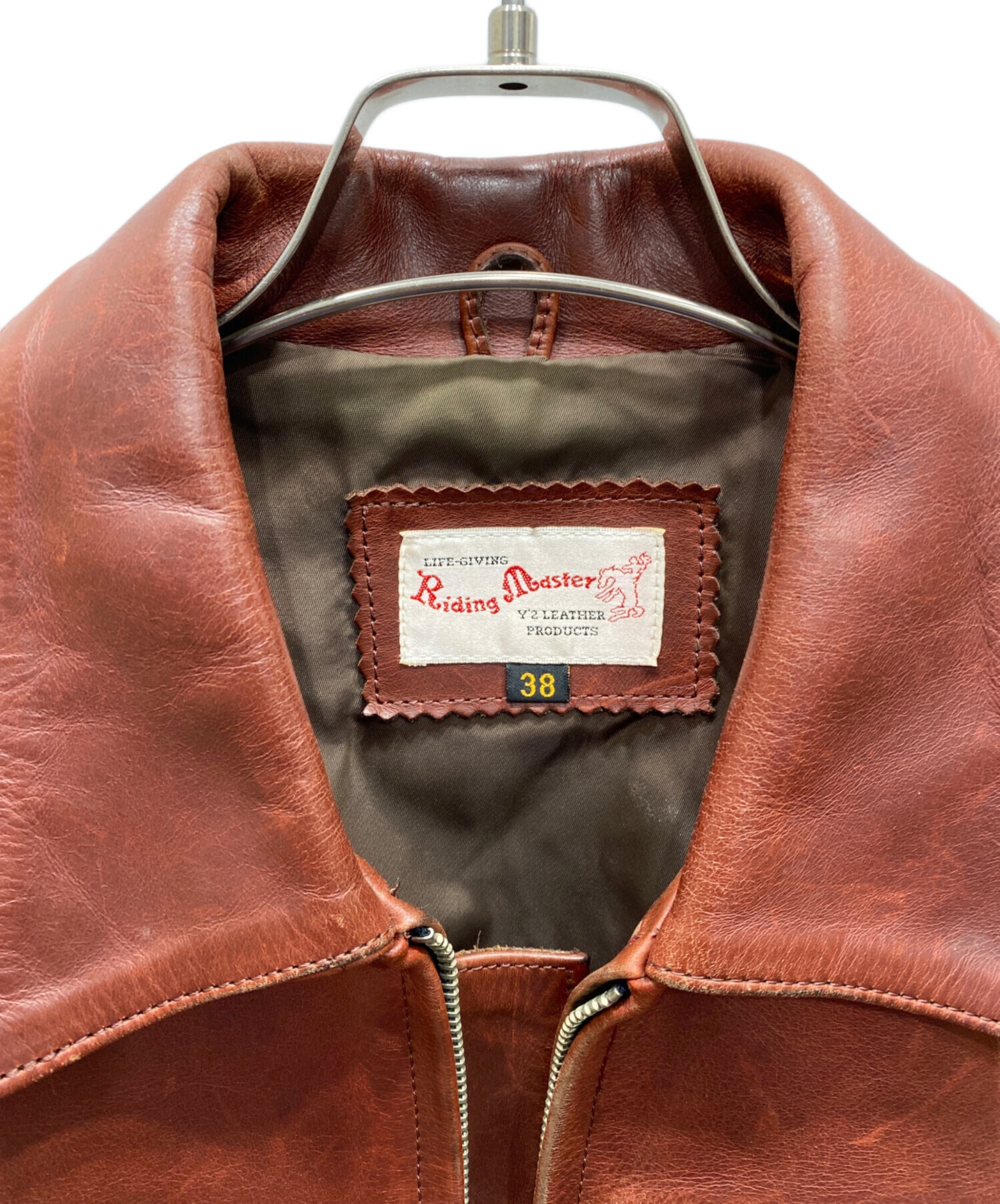 中古・古着通販】Y'2 LEATHER (ワイツーレザー) カウレザーシングル