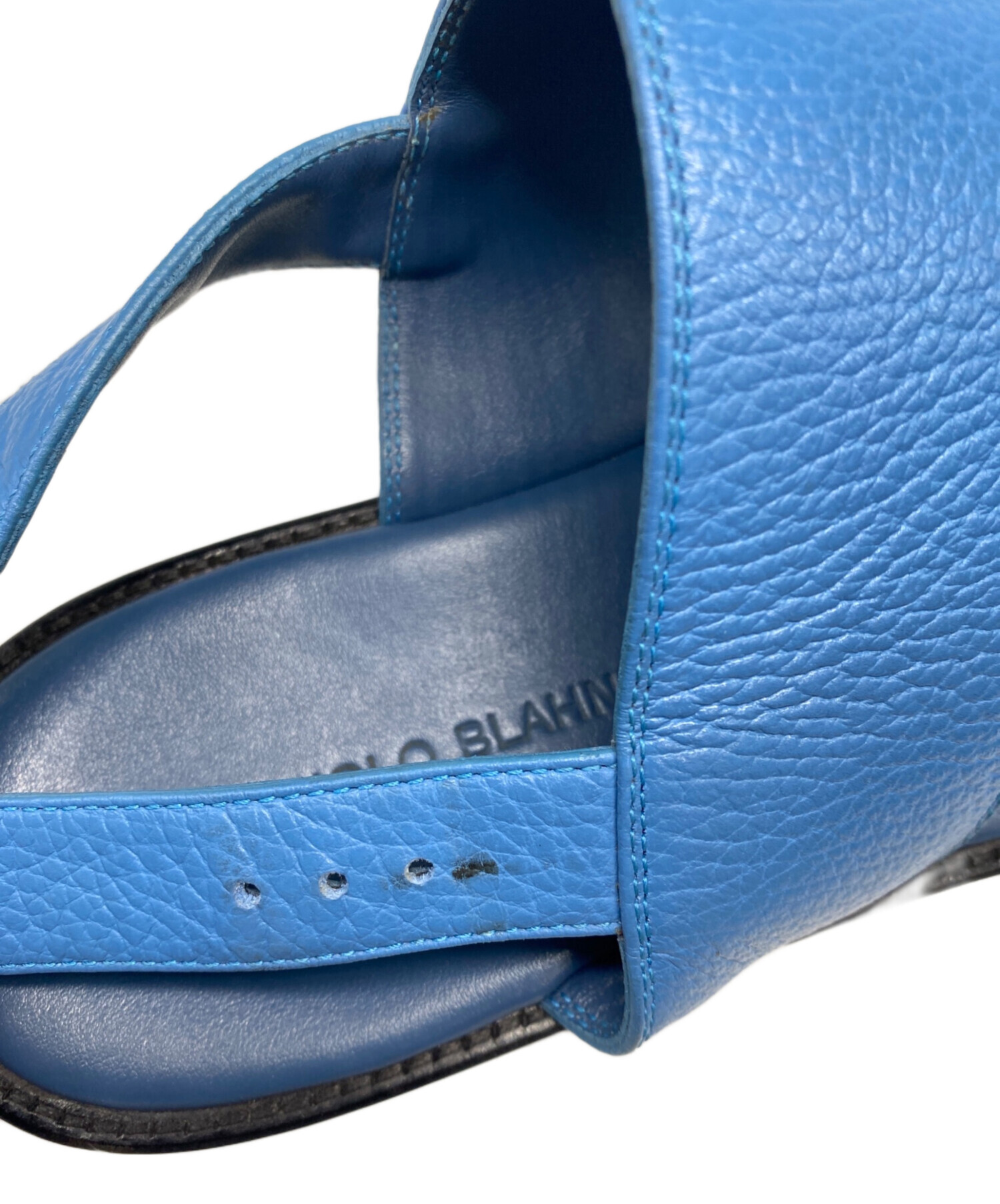 中古・古着通販】Manolo Blahnik (マノロブラニク) ストラップサンダル 