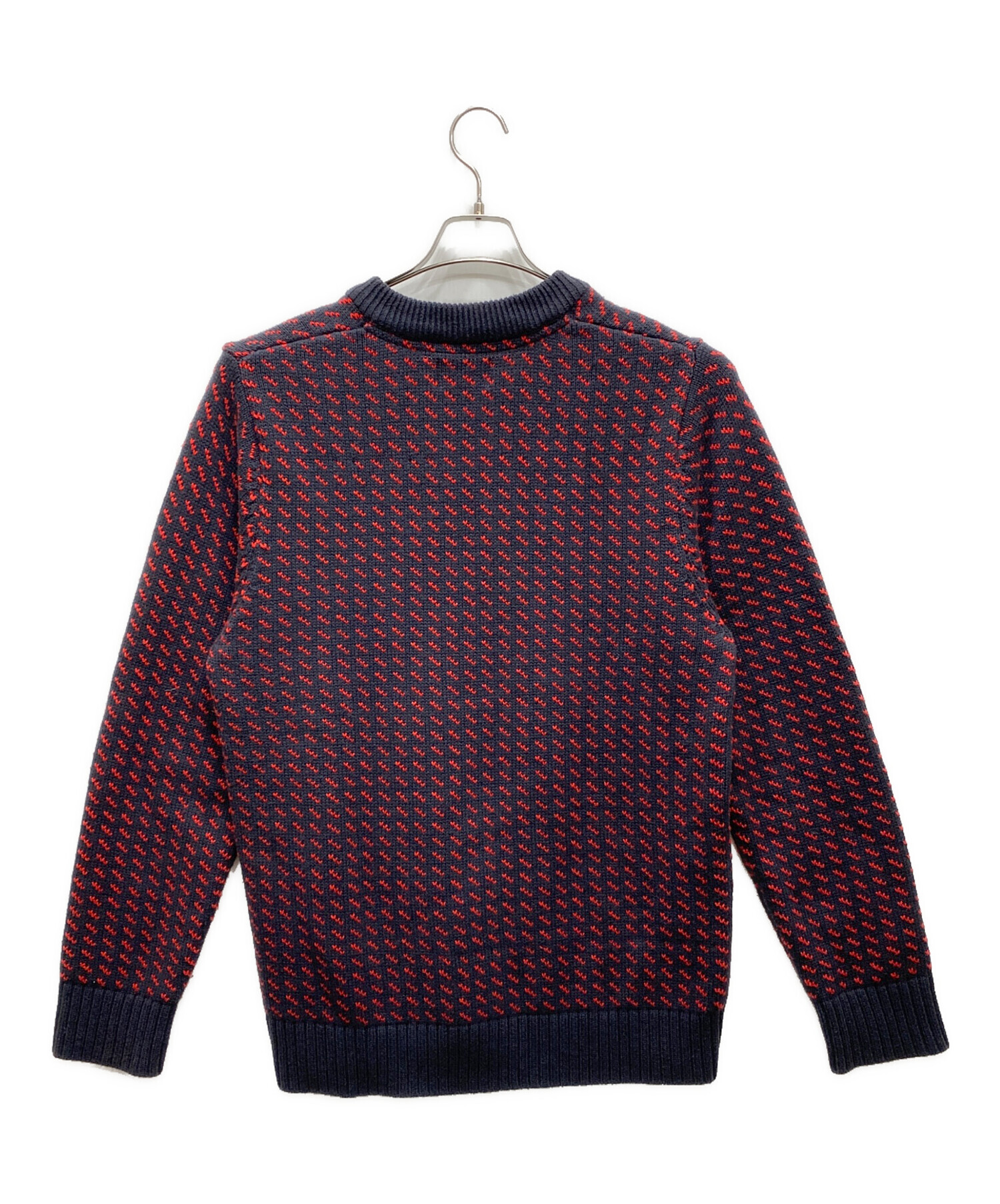 中古・古着通販】L.L.Bean (エルエルビーン) Vネックバーズアイニット