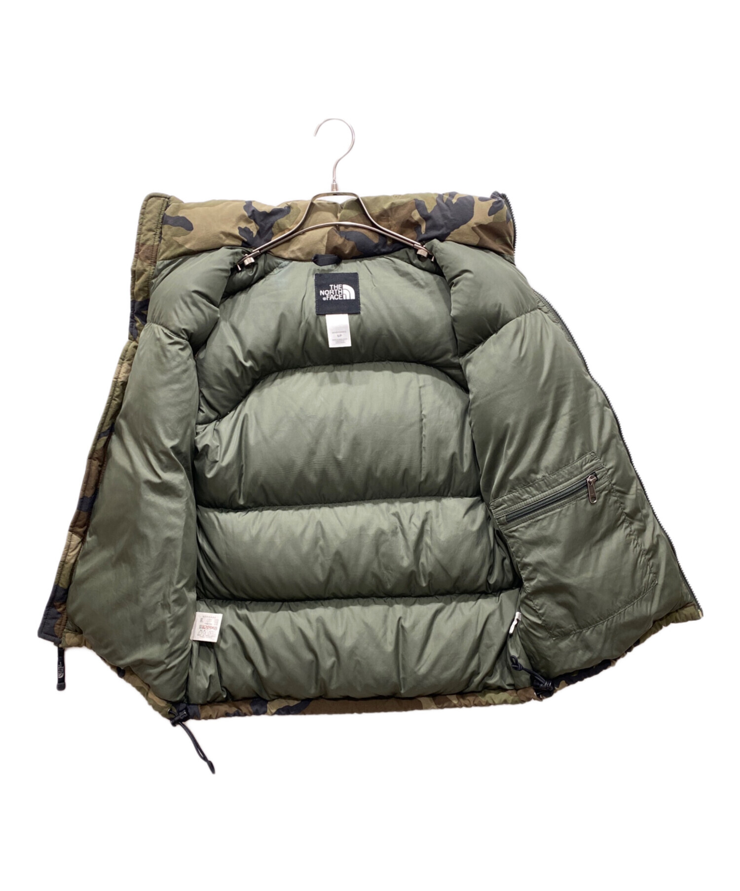 中古・古着通販】THE NORTH FACE (ザ ノース フェイス) カモ柄ヌプシ