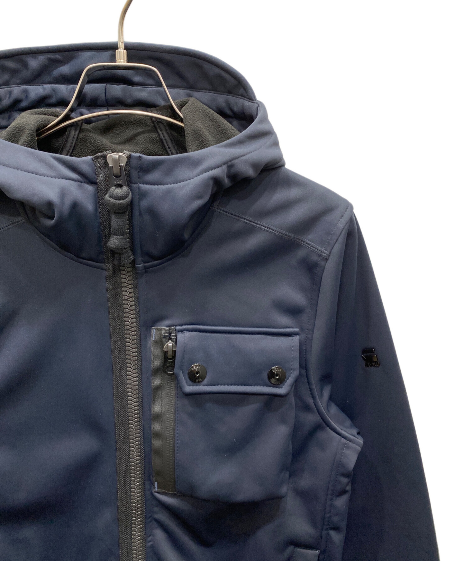中古・古着通販】G-STAR RAW (ジースターロゥ) フーデッドソフトシェル 