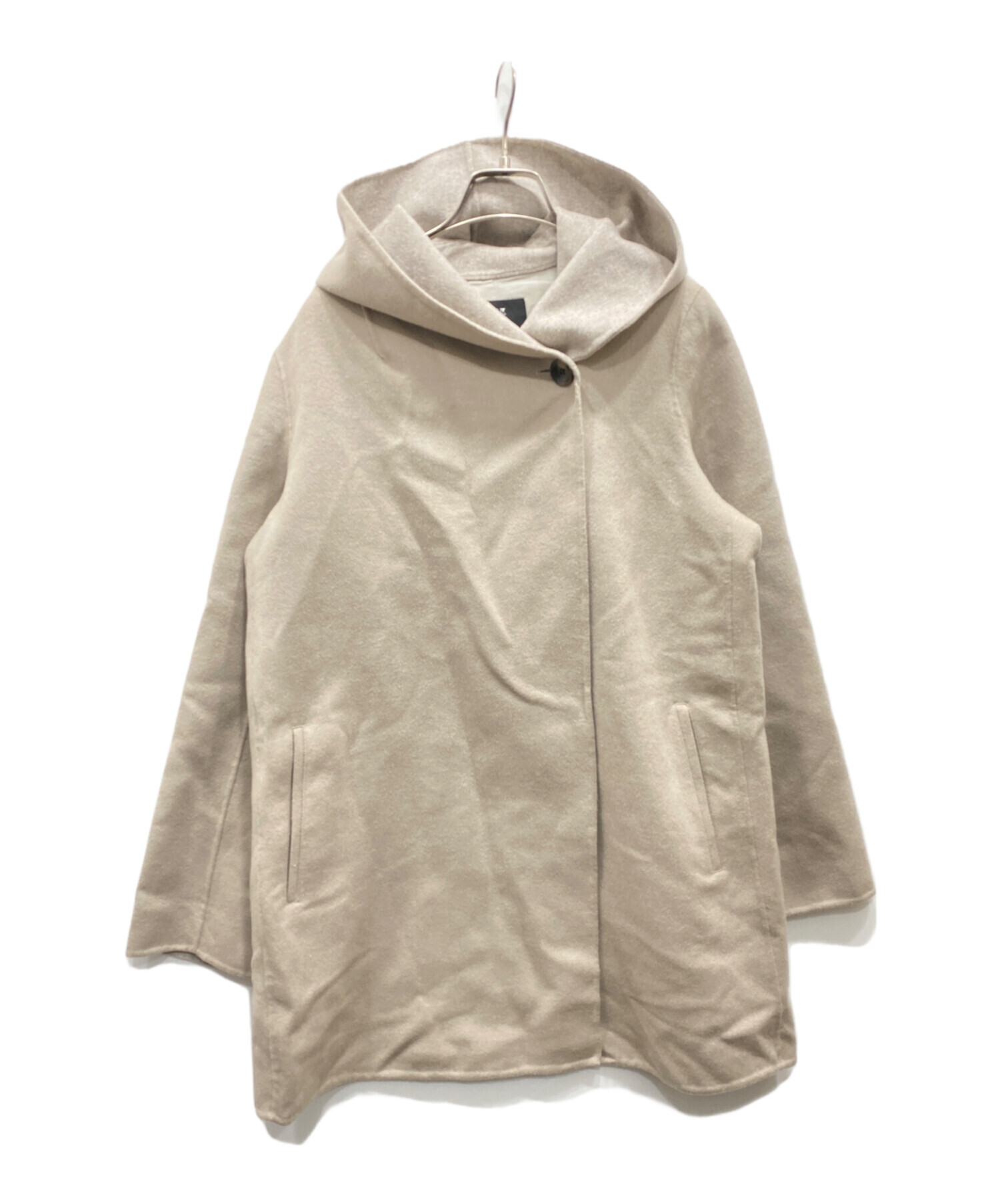 中古・古着通販】23区 (ニジュウサンク) アンゴラ混フーデッド