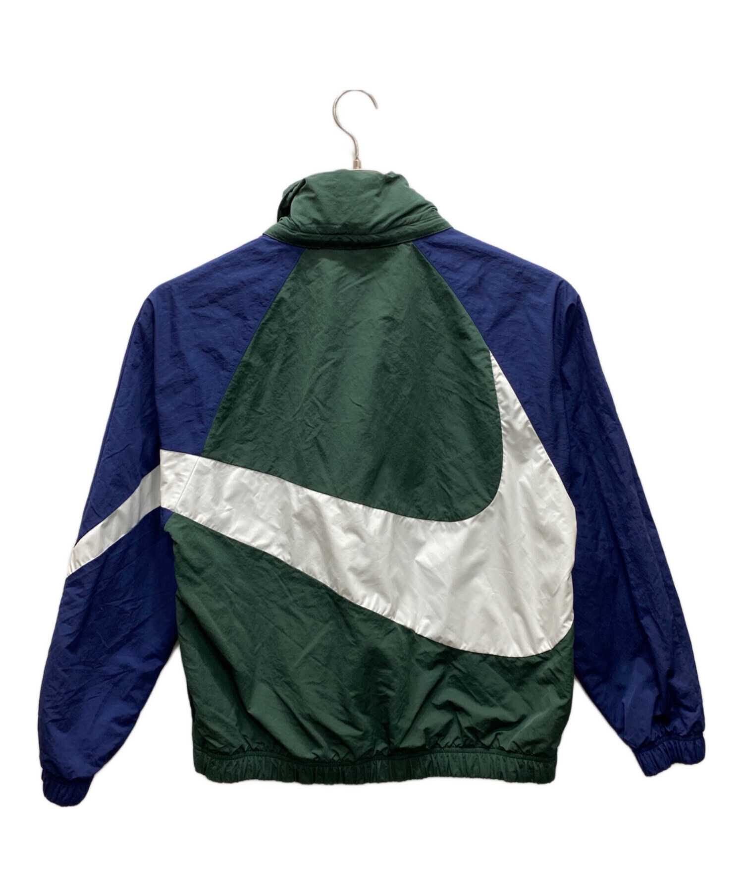 中古・古着通販】NIKE (ナイキ) ナイロンジャケット グリーン サイズ:S