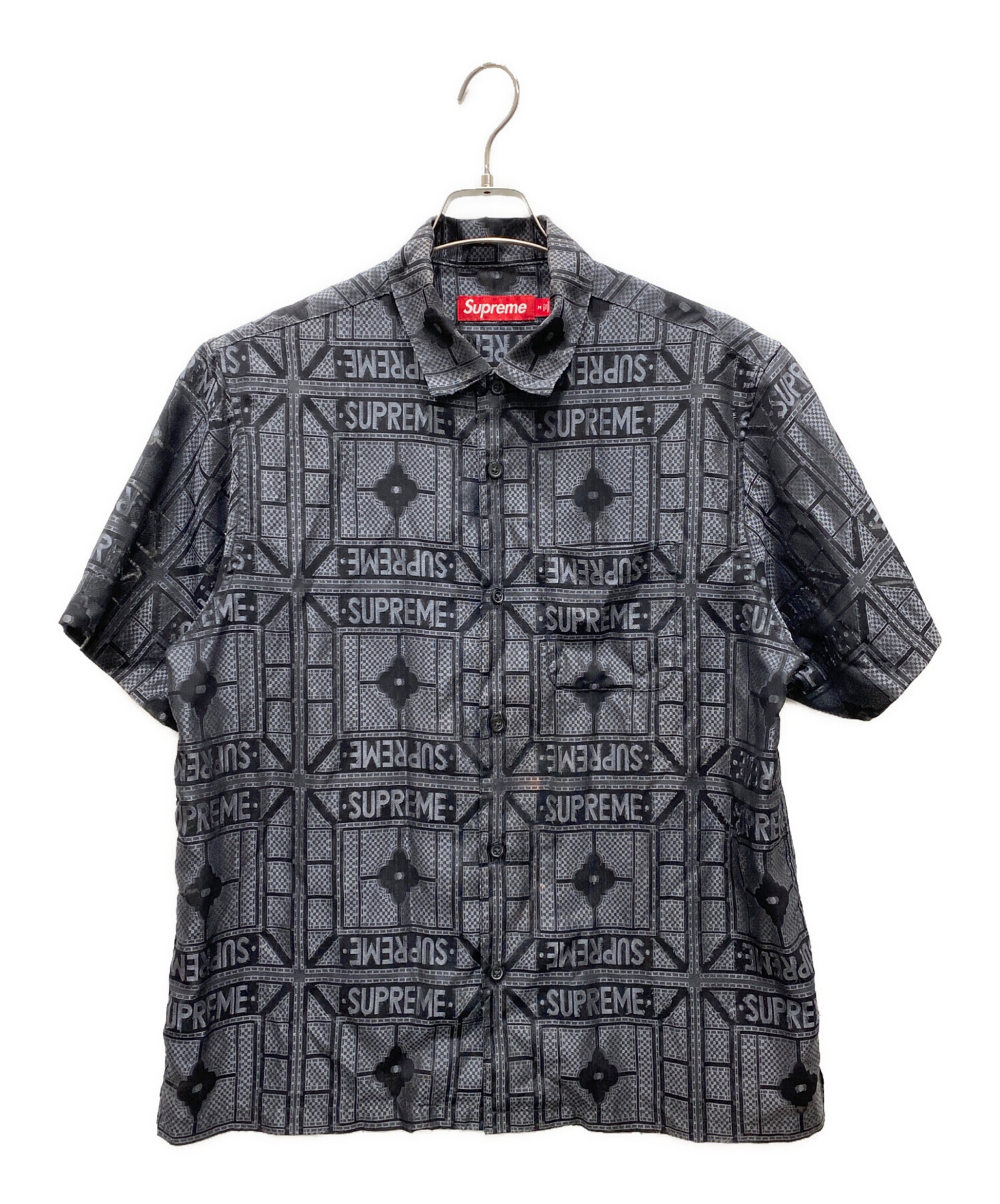 中古・古着通販】SUPREME (シュプリーム) Tray Jacquard S S Shirt 