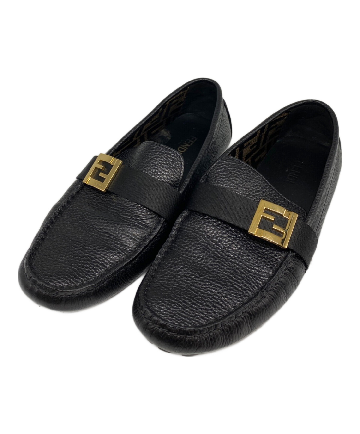 中古・古着通販】FENDI (フェンディ) FFスクエア ドライビングシューズ 