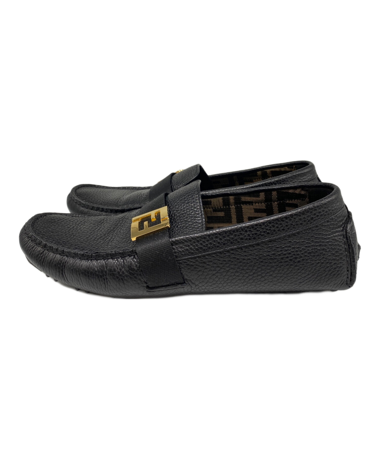 中古・古着通販】FENDI (フェンディ) FFスクエア ドライビングシューズ 