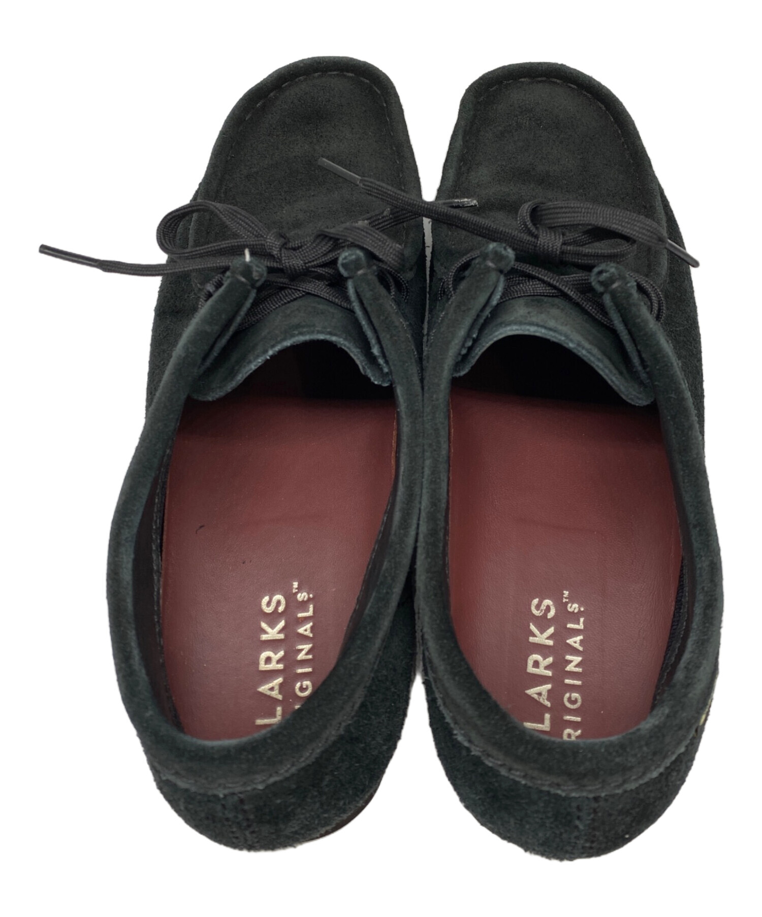 Clarks Wallabee GTX ブラック UK7.5 26CN WallabeeGTX / メンズ ワラビーゴアテックス （ブラックスエード