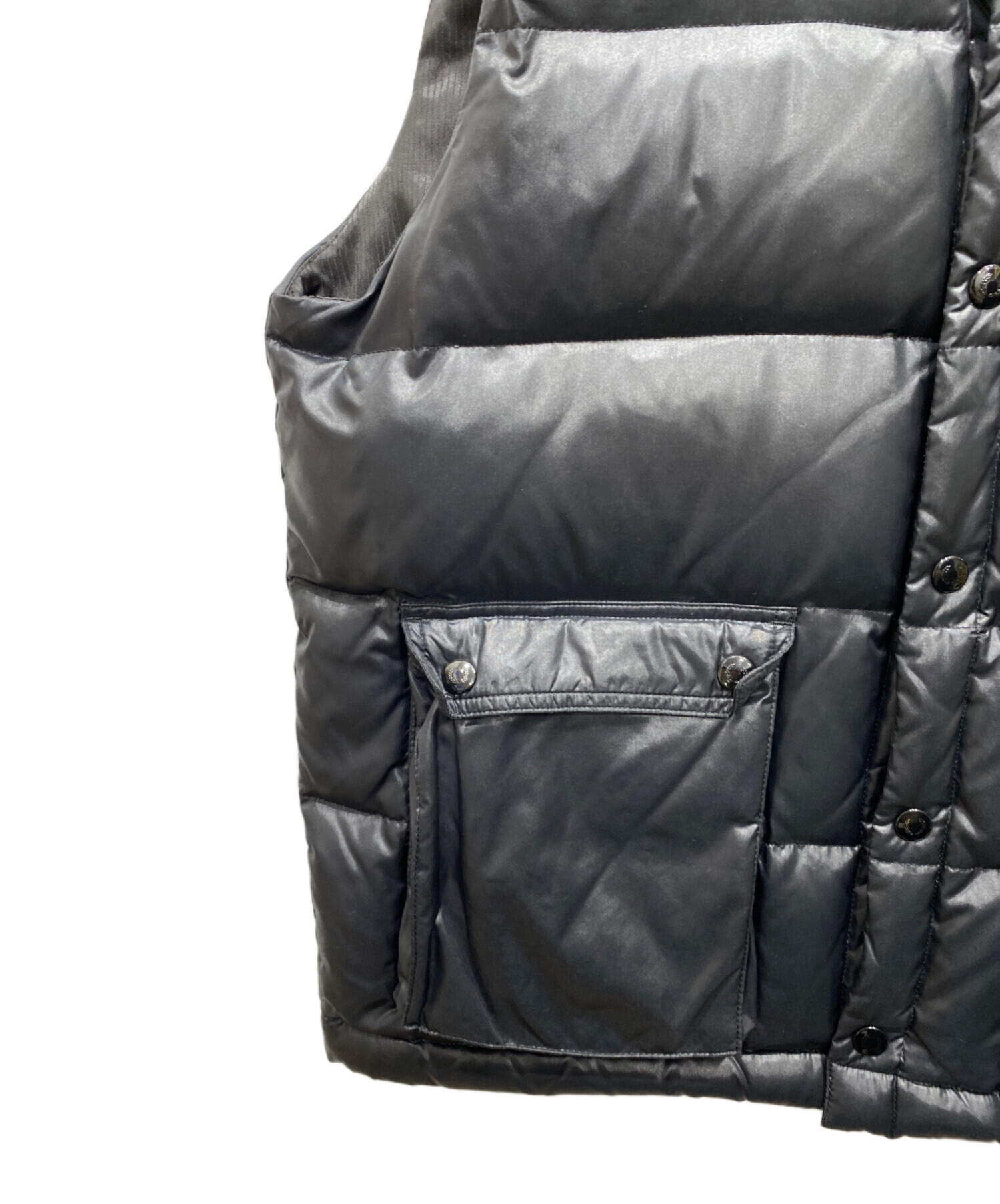 中古・古着通販】FRED PERRY (フレッドペリー) ダウンベスト ブラック