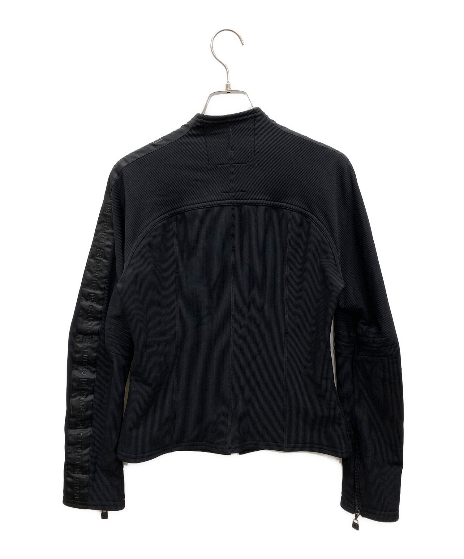 中古・古着通販】CHANEL (シャネル) サイドラインジップアップブルゾン
