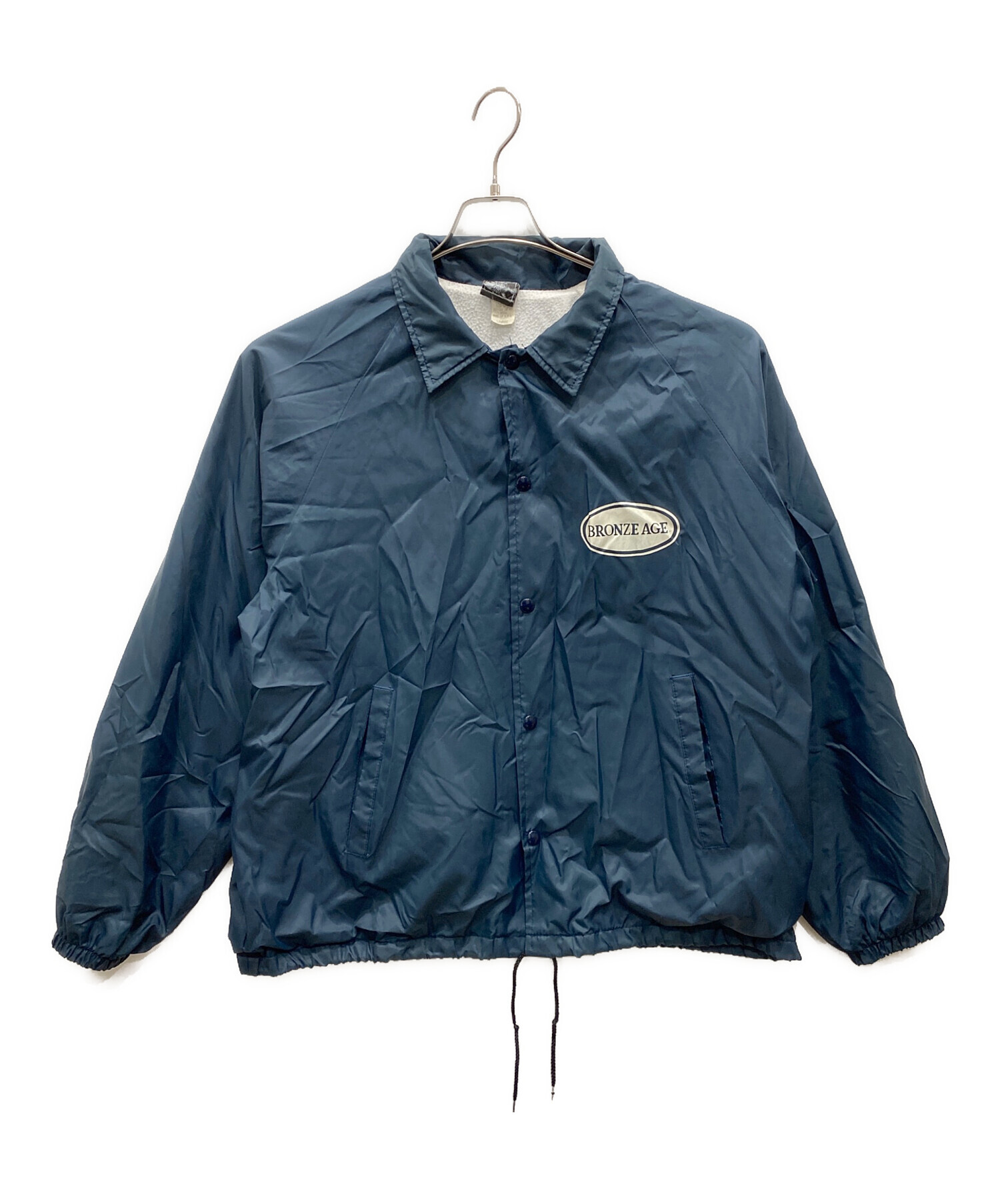 BronzeAgeブロンズエイジ コーチジャケットネイビー L VENCE EXCHANGE｜BRONZE AGE ブロンズエイジ コーチジャケット