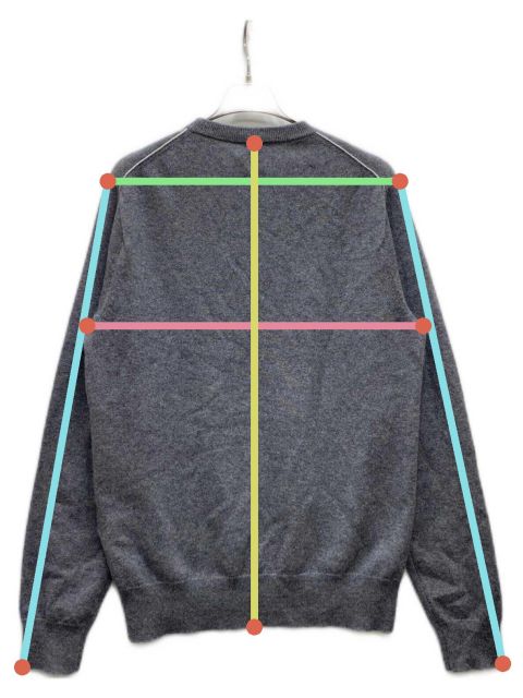 中古・古着通販】dunhill (ダンヒル) クラシックカシミヤクルーネック