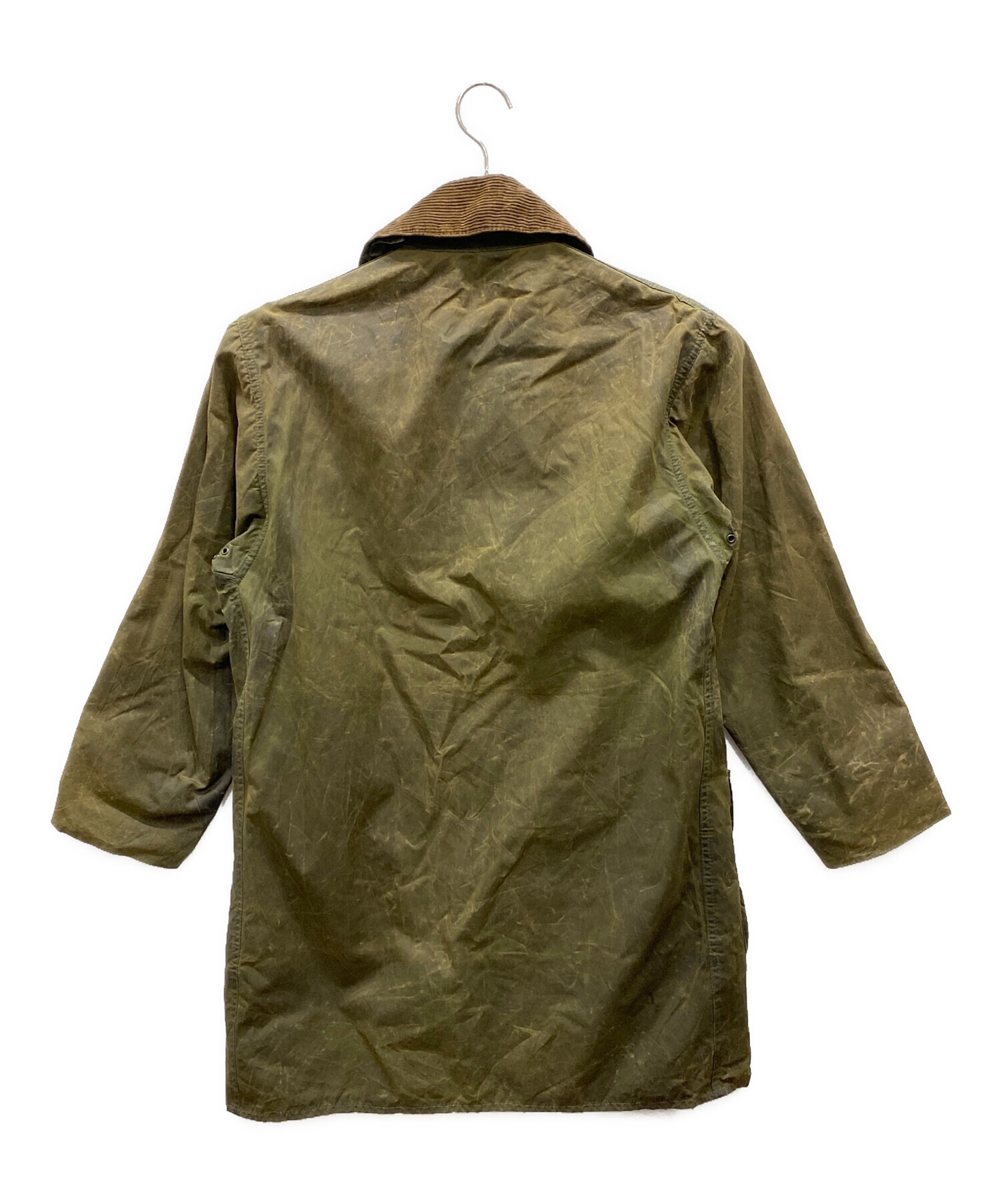 値下げ】 Babourバブアー オリーブ オイルドジャケット 36インチ 中古